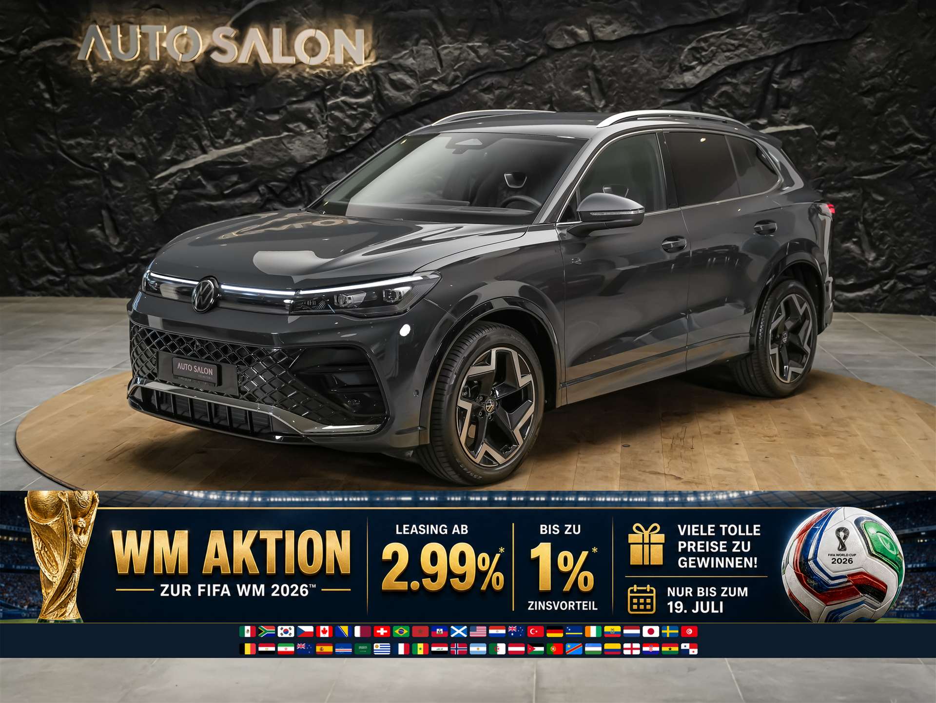 VW Tiguan 1.5 TSI evo2 mHEV R-Line DSG *Head Up*Abstandsregler*Sitzheizung*-image-0