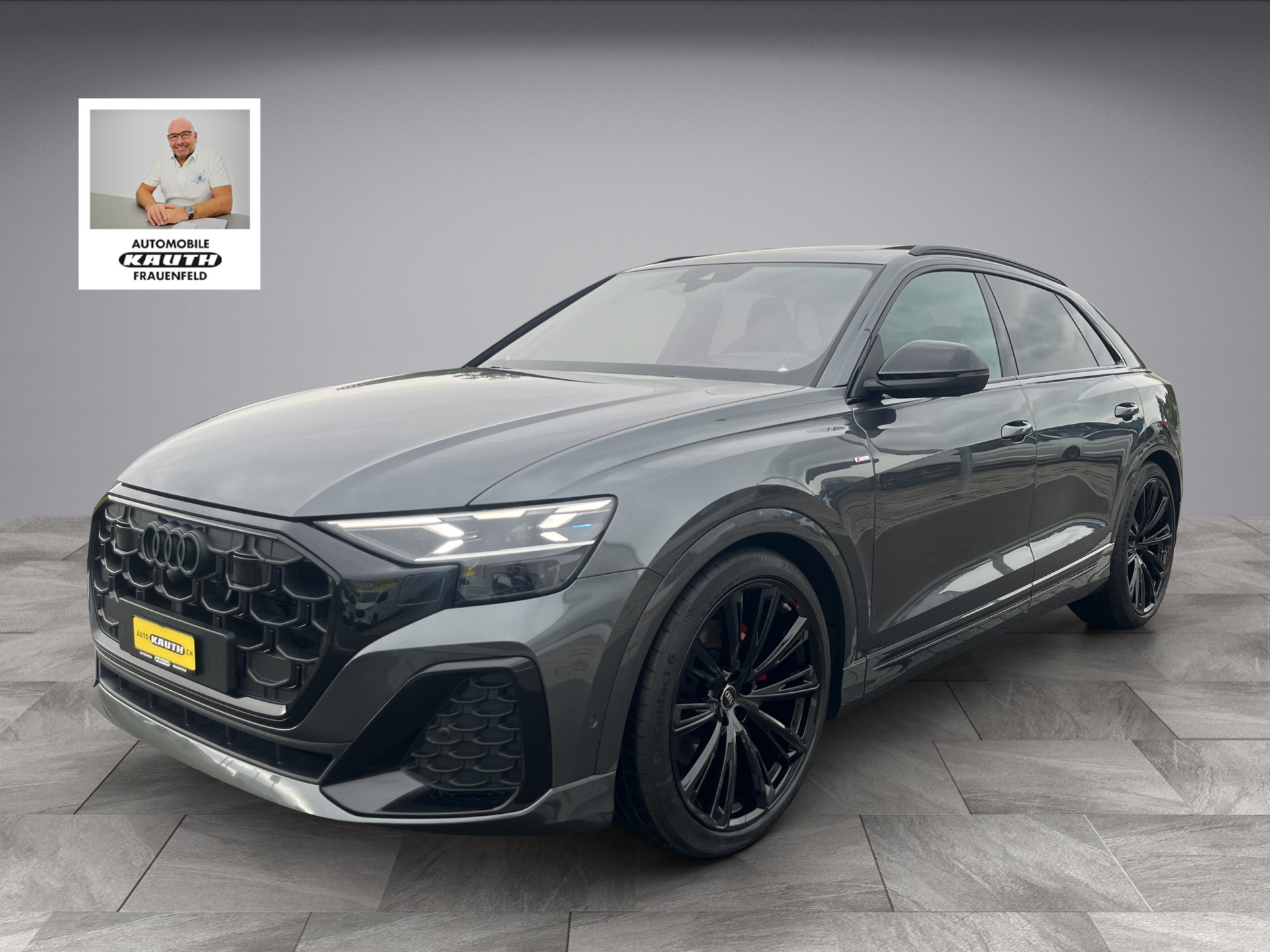 AUDI Q8 SUV TDI quattro 210 kW tiptronic*Standheizung, AHK, B&O Sound, 23"Alu, Panodach, (5-Jahre Garantie)-image-0
