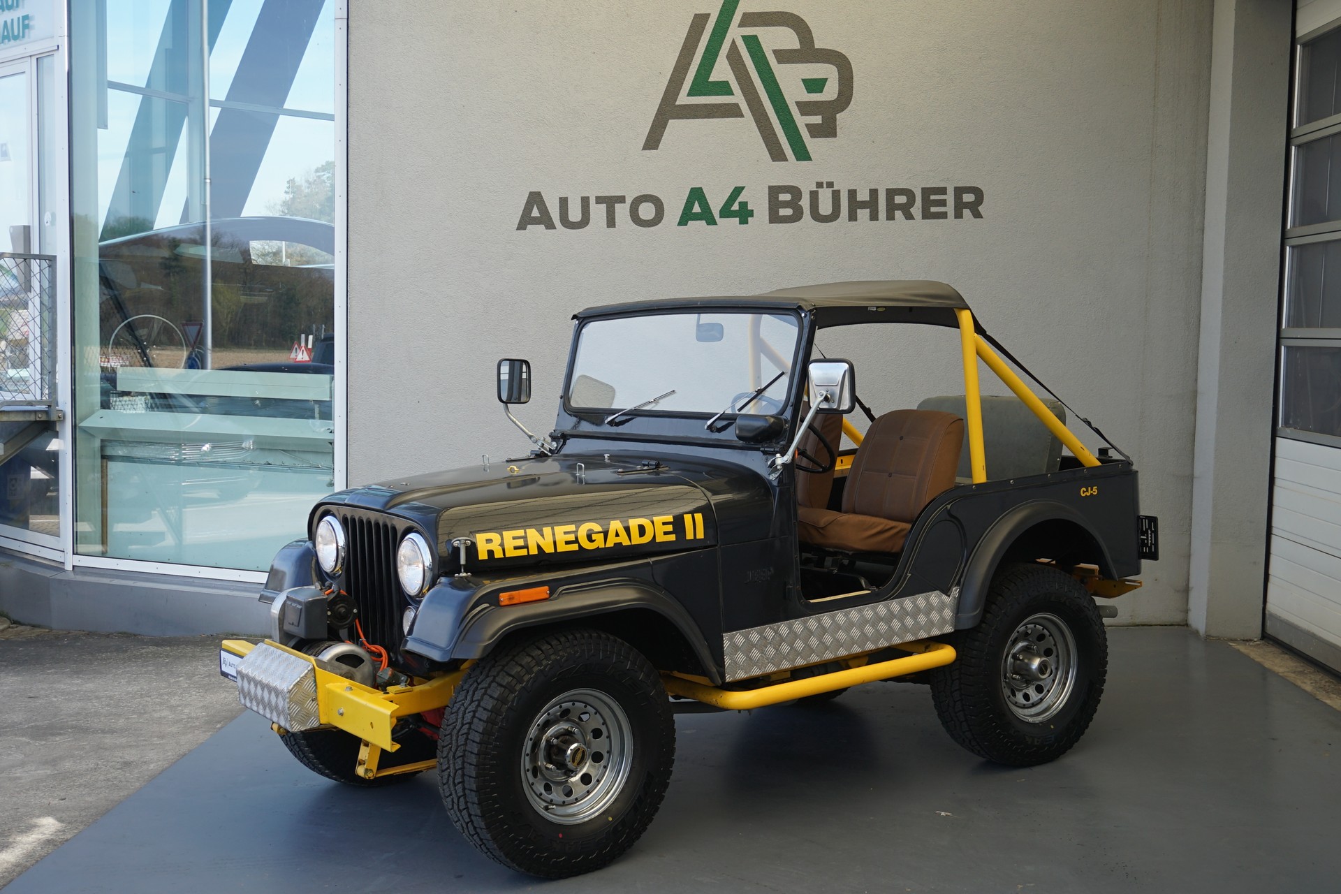 JEEP CJ 5 "Renegarde" 2,2lt. Benziner 75PS mit revidierten Motor-image-4