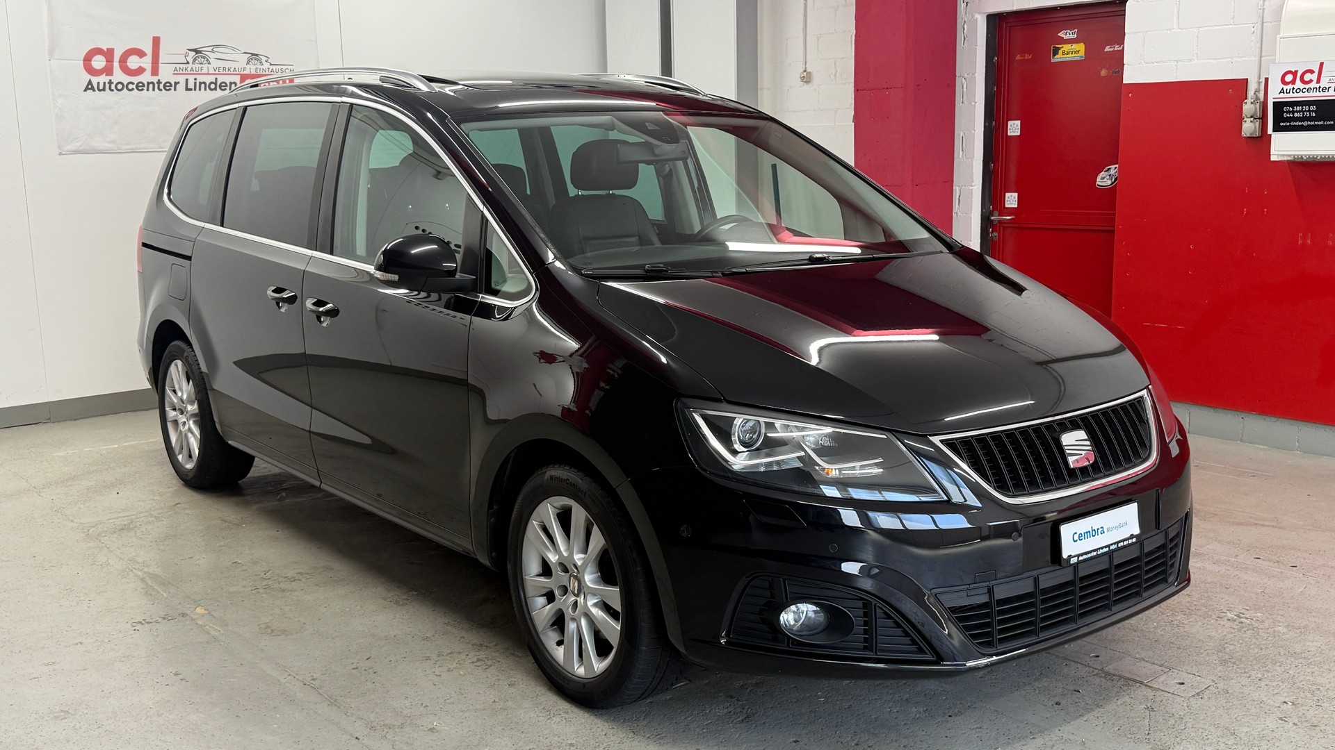 SEAT Alhambra 2.0 TDI Style DSG, frisch ab MFK, Servicegepflegt, Leder, AHK 2.2T Panorama 7 Sitze u.v.m-image-0