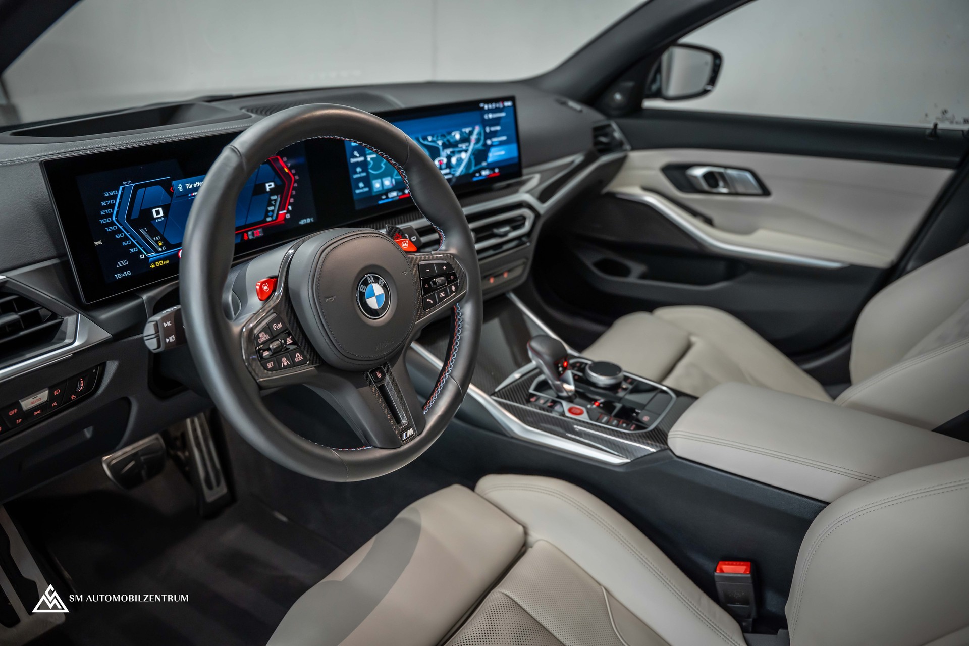 BMW M3 Competition xDrive Touring / Laserlight / 360° / Sitzbelüftung / Carbon Fibre-image-6