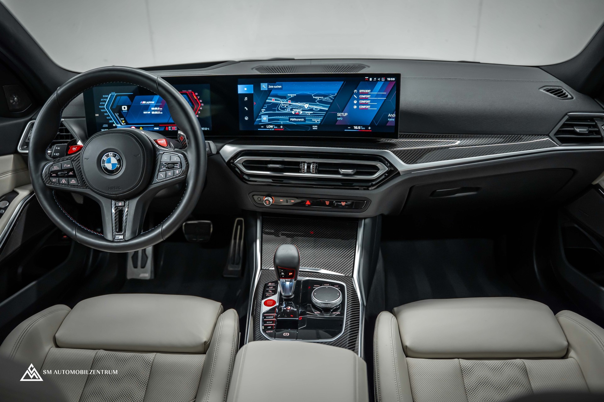 BMW M3 Competition xDrive Touring / Laserlight / 360° / Sitzbelüftung / Carbon Fibre-image-35
