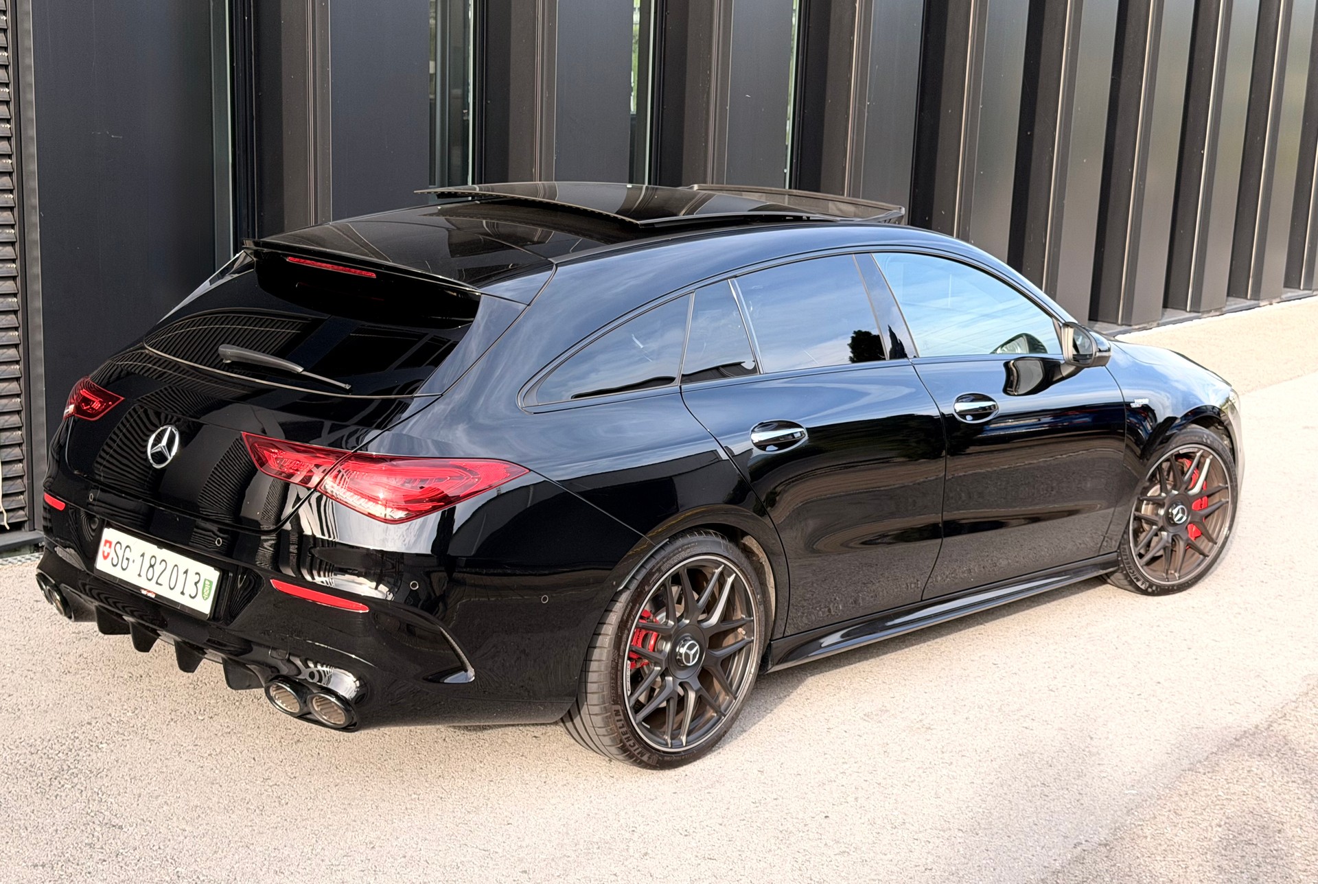 MERCEDES-BENZ CLA Shooting Brake 45 S AMG♦️1.Hand*CH Fahrzeug*Topausstattung♦️-image-13