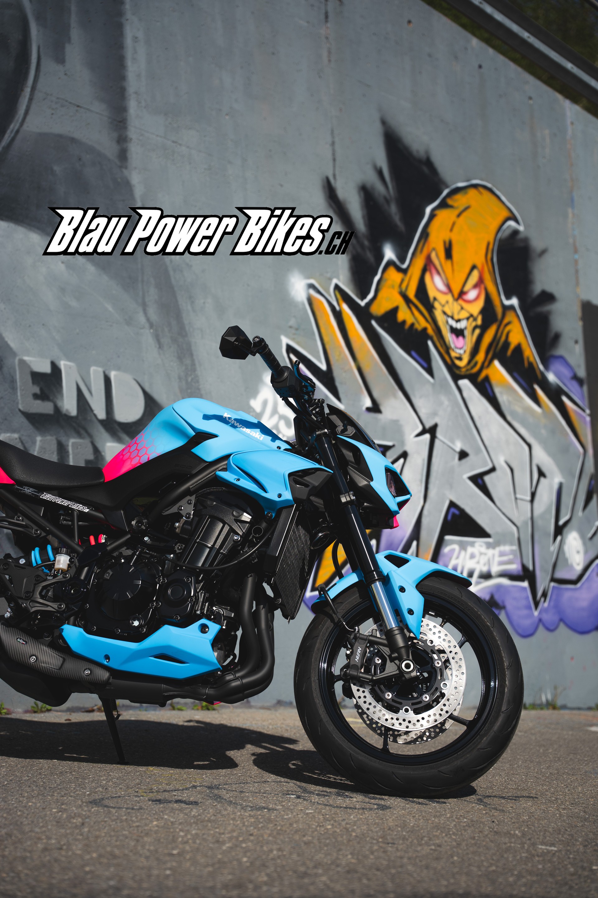 KAWASAKI Z 900 (70kW) - UNIKAT Sonderumbau NEON 2-Face