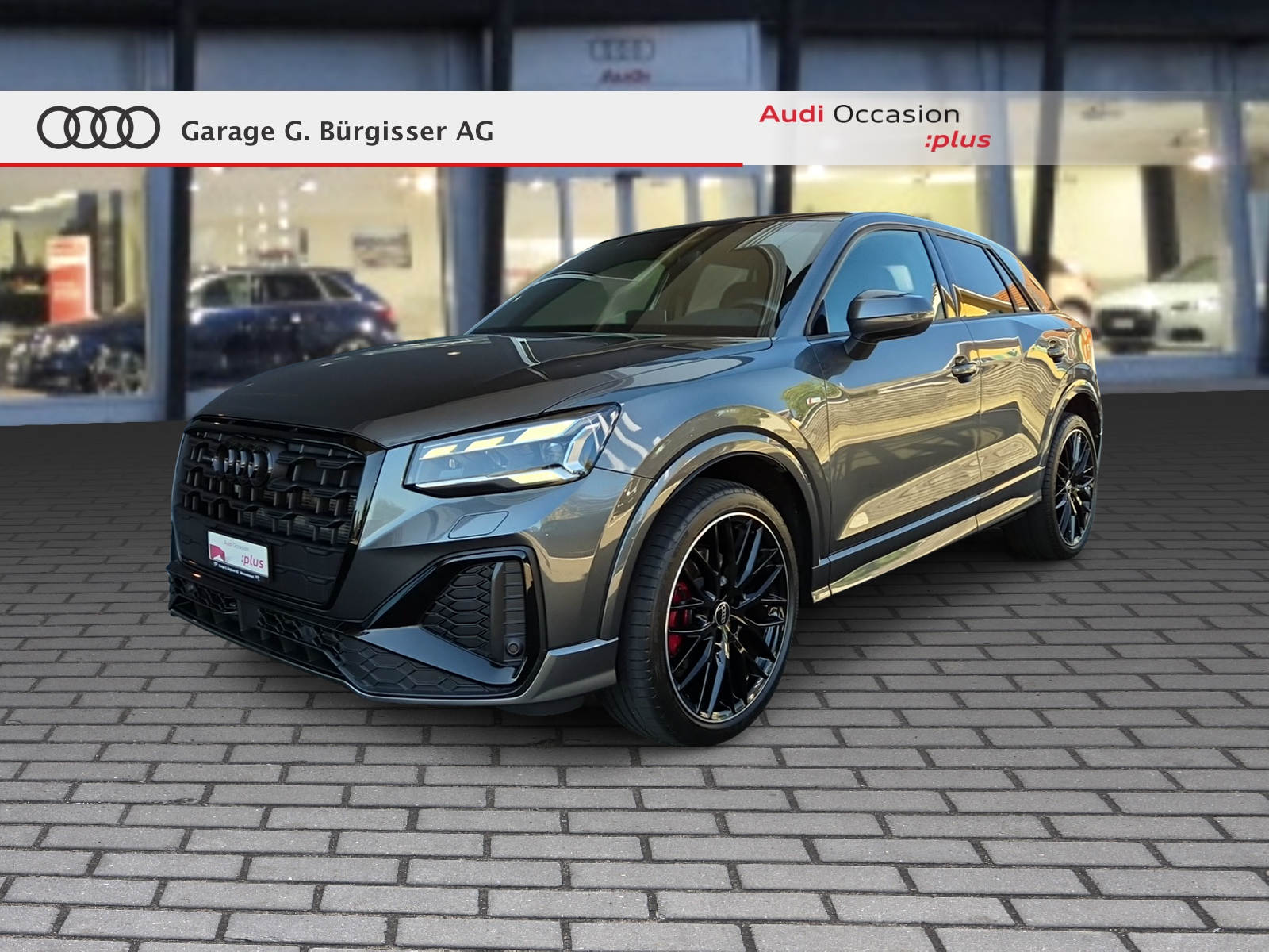 AUDI Q2 40 TFSI S line Attraction quattro S-tronic Daytonagrau Perleffekt-image-0