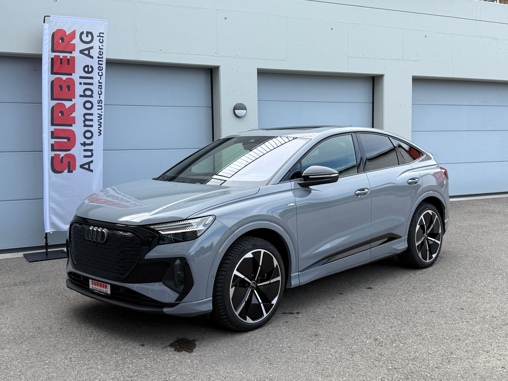 AUDI Q4 Sportback e-tron 50 quattro S line mit Wärmepumpe, Anhängerkupplung & Panoramadach