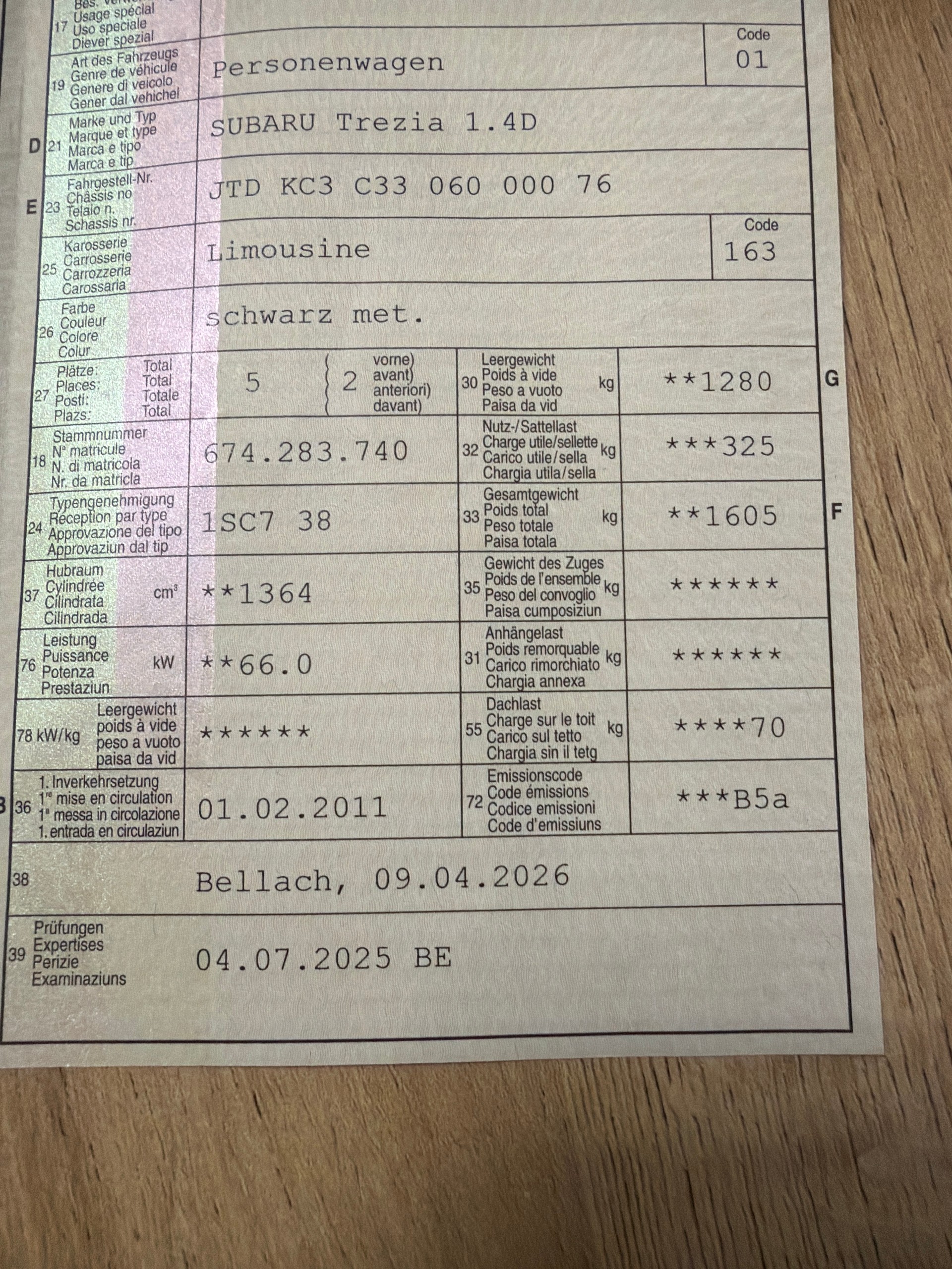 SUBARU Trezia 1.4D Swiss Automatic-image-13