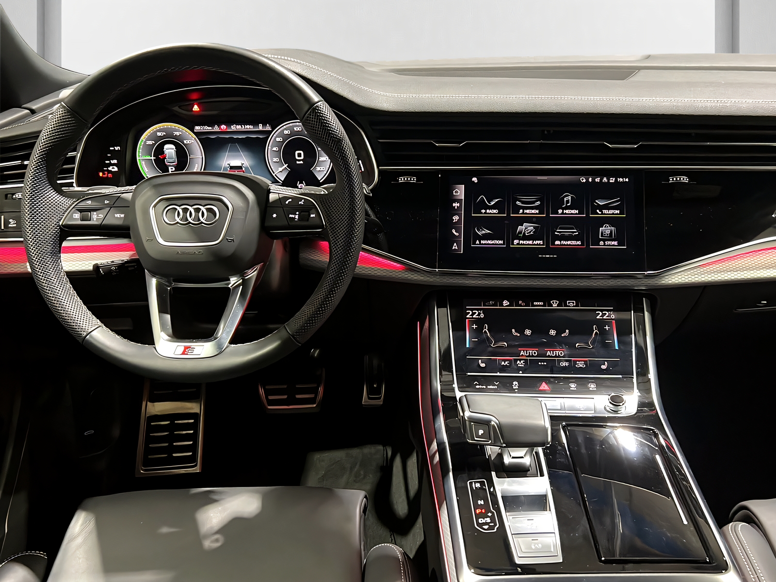 AUDI Q8 SUV TFSI e quattro 290 kW S-Line**5-Jahre Garantie,Matrix,Panodach,Luftfahrwerk**SoH 100%**-image-7