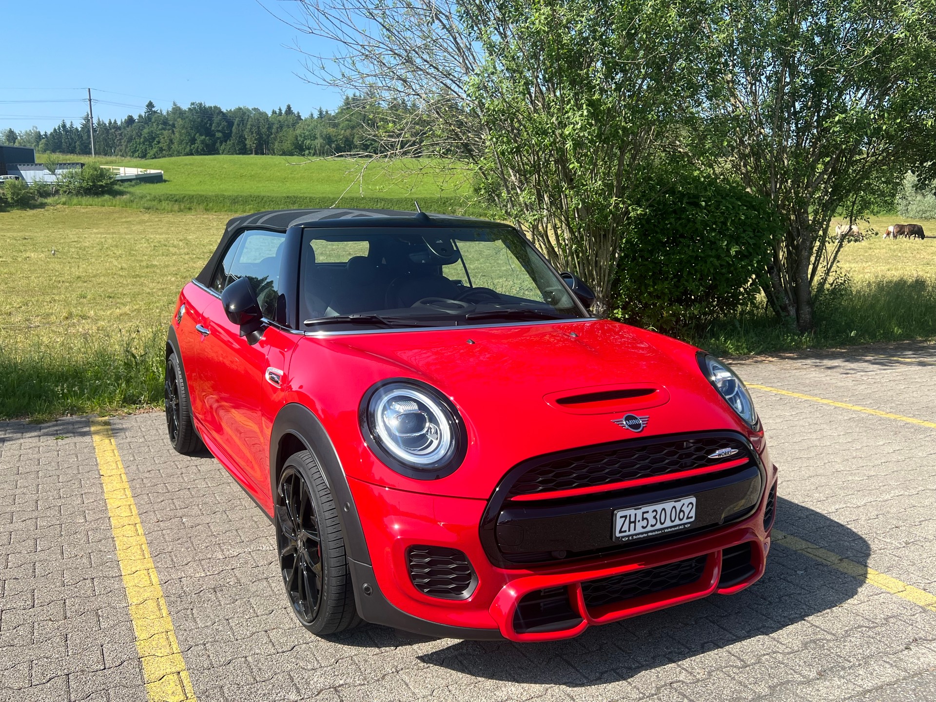 MINI Cooper John Cooper Works Cabriolet Automatikgetriebe Steptronic 2021 –MFK – Top Zustand-image-7
