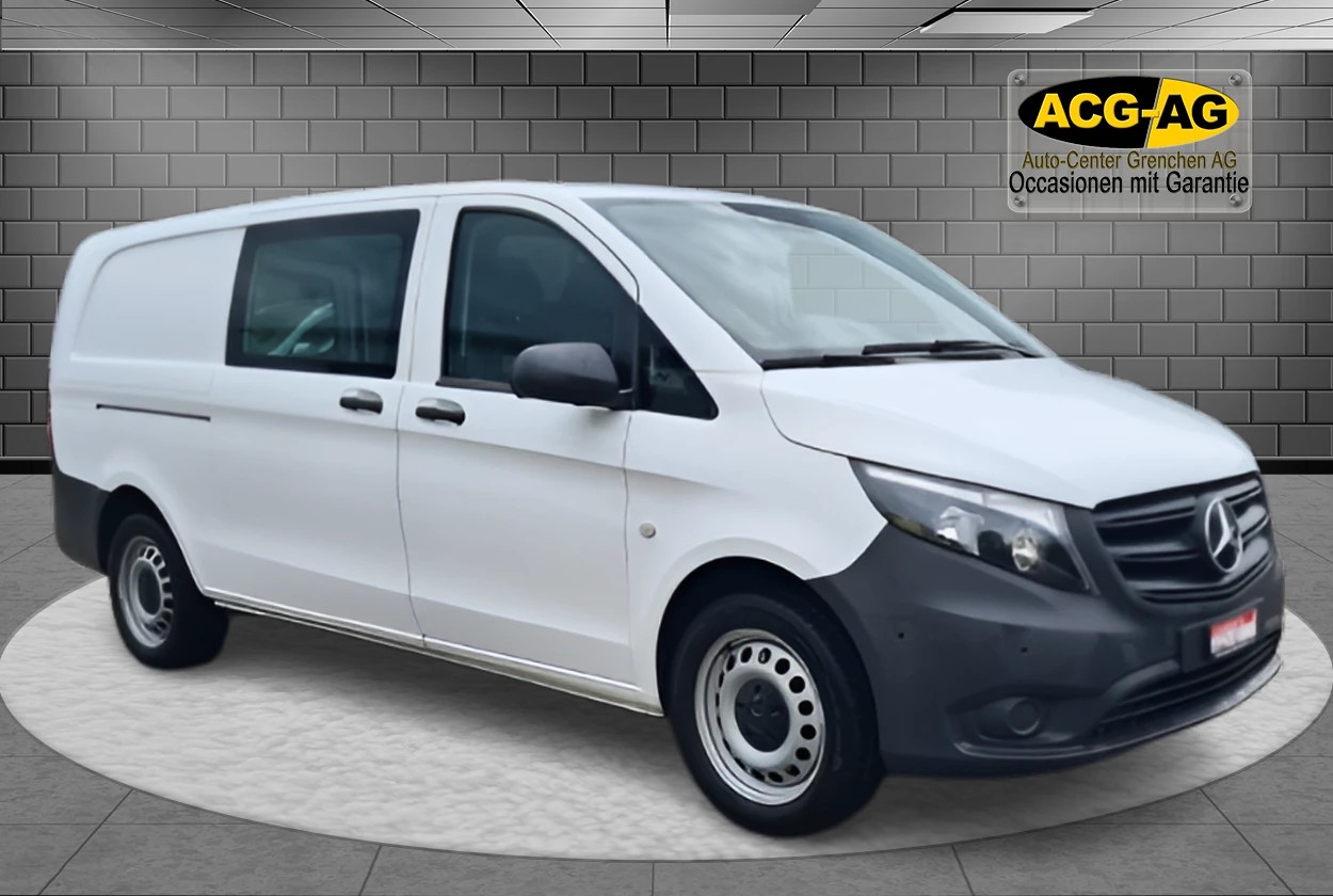 MERCEDES-BENZ Vito 114 CDI Extralang 9G-Tronic 4M Base ** Anh-Kupplung 2500 Kg ** GR.Navi ** RF-Kamera ** Werkstatteinrichtungen **