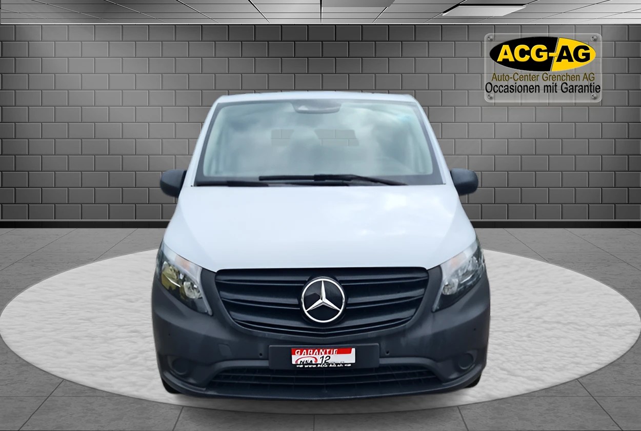 MERCEDES-BENZ Vito 114 CDI Extralang 9G-Tronic 4M Base ** Anh-Kupplung 2500 Kg ** GR.Navi ** RF-Kamera ** Werkstatteinrichtungen **-showroom-element-1