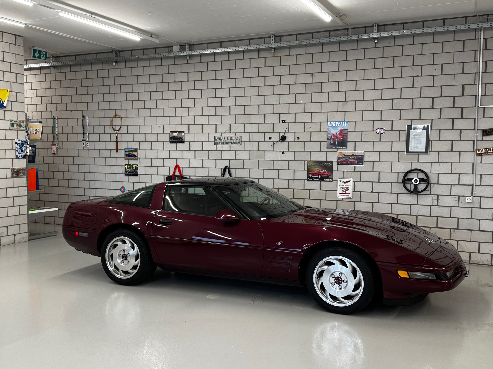 CHEVROLET Corvette C4 | 40th Anniversary | Concours Zustand | MFK-Veteran | Panorama-Dach