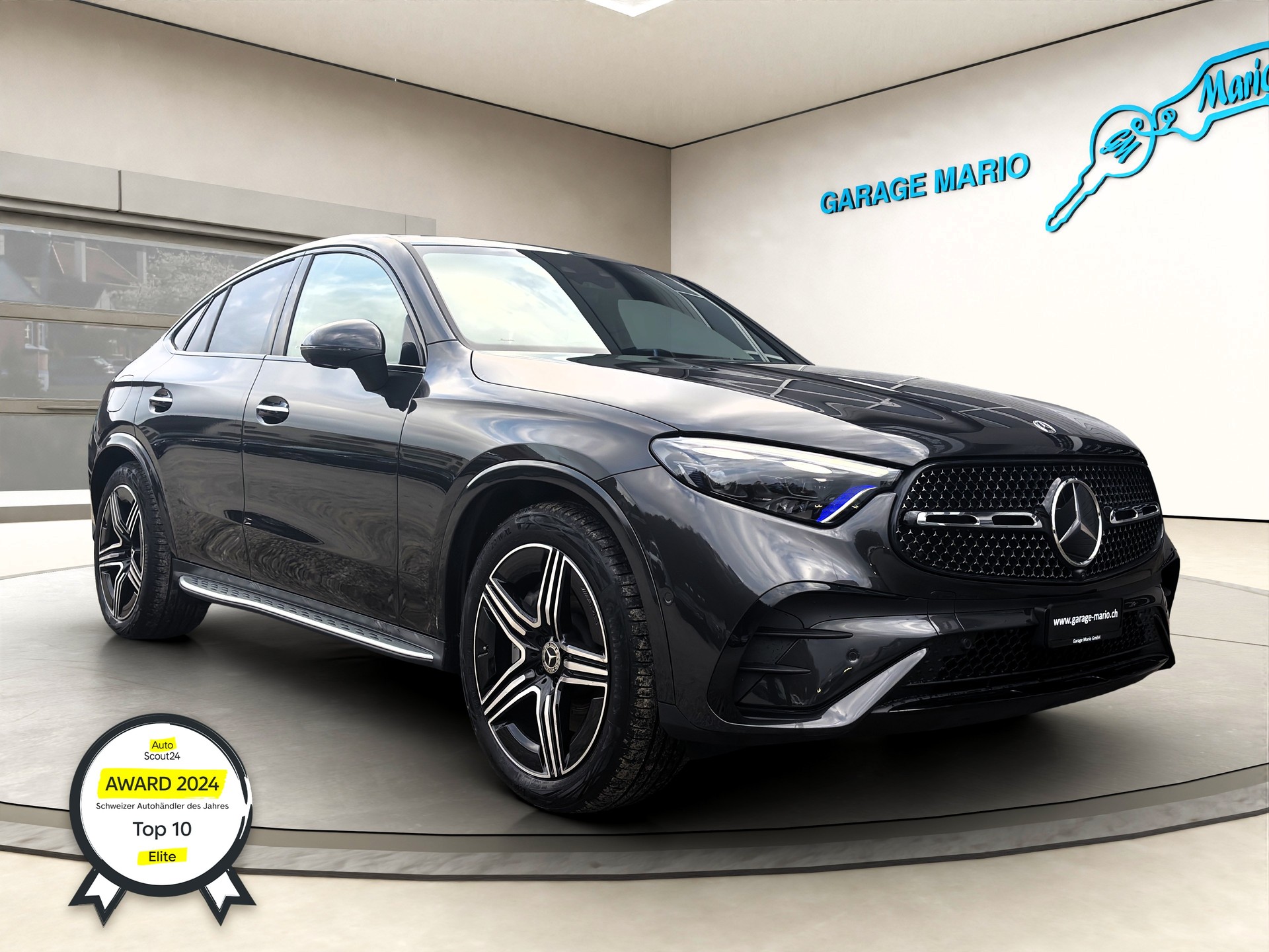 MERCEDES-BENZ GLC Coupé 300 de❗AMG LINE❗4Matic 9G-Tronic ✅CH-Fahrzeug & 1. Hand✅-image-0