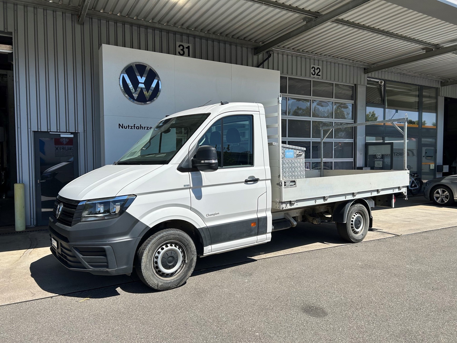 VW Crafter 35 EK 140PS TDI Heckantrieb mit Ladebrücke
