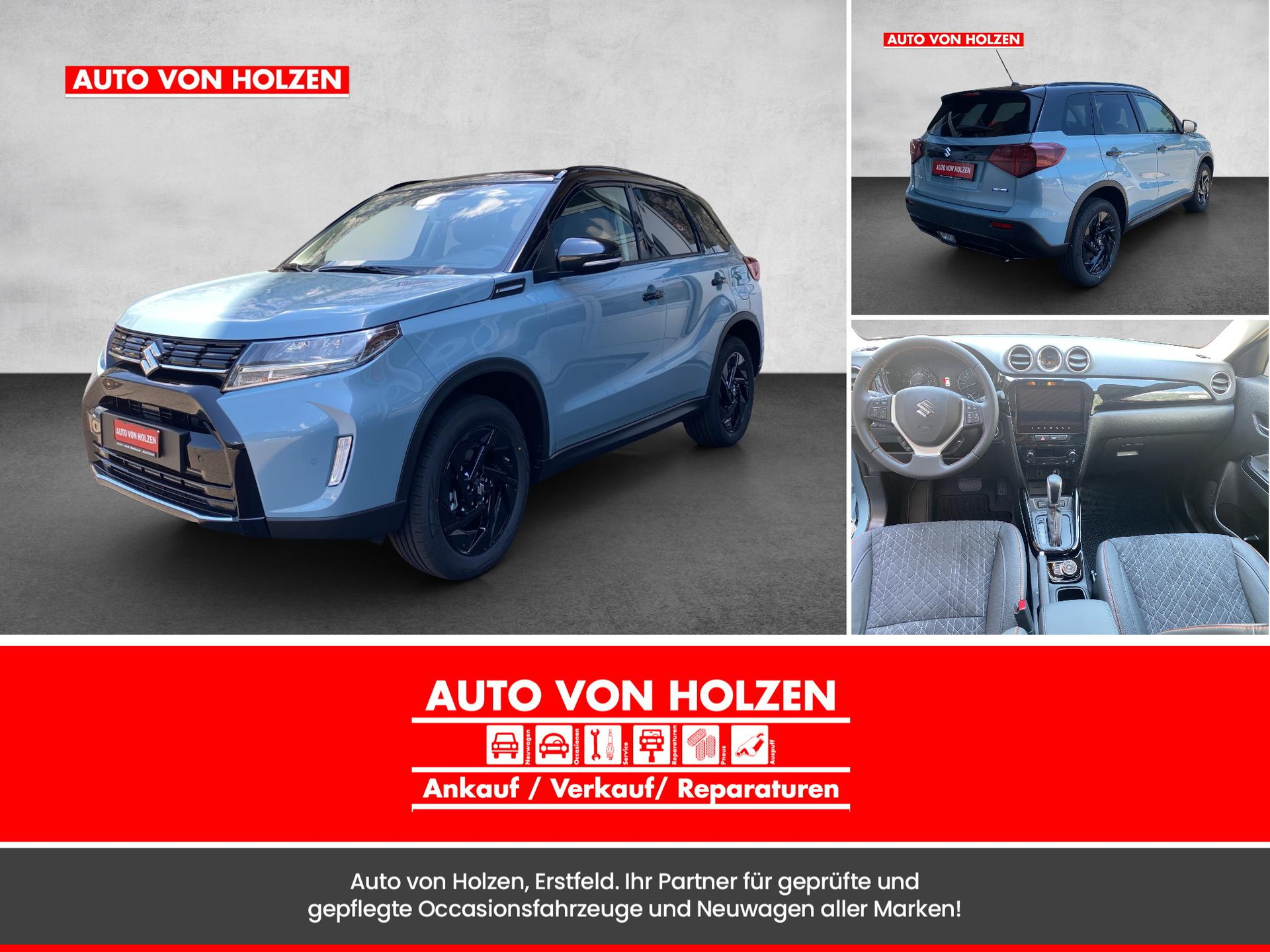 SUZUKI Vitara 1.4 Boosterjet Black Edition Top 4x4 Hybrid Automatic-image-0