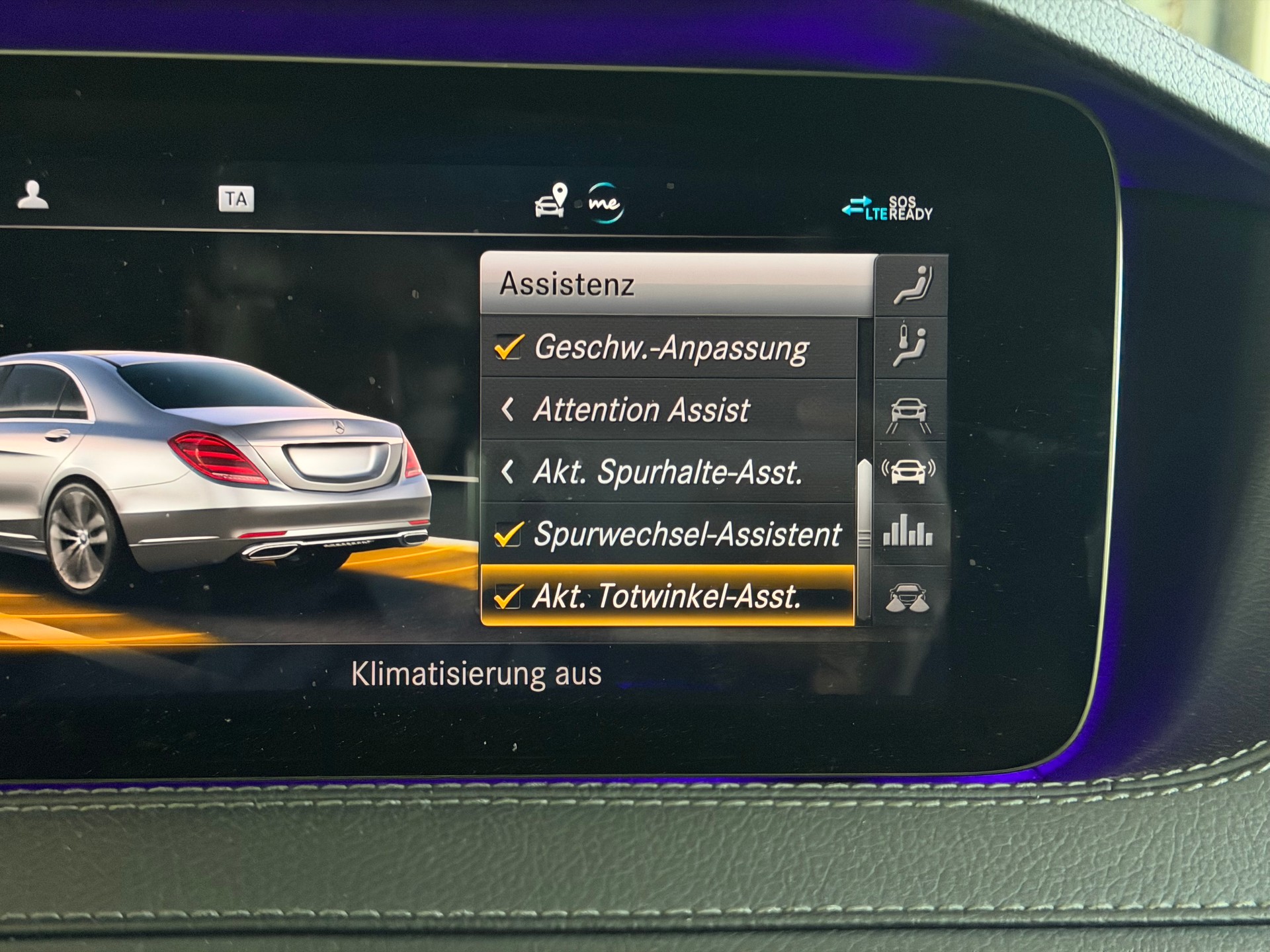 MERCEDES-BENZ S 350 d L 4Matic 9G-Tronic | CH-Auto | ab MFK 03.2025 | Burmester Soundsystem | Airmatic | RF-Kamera-image-26