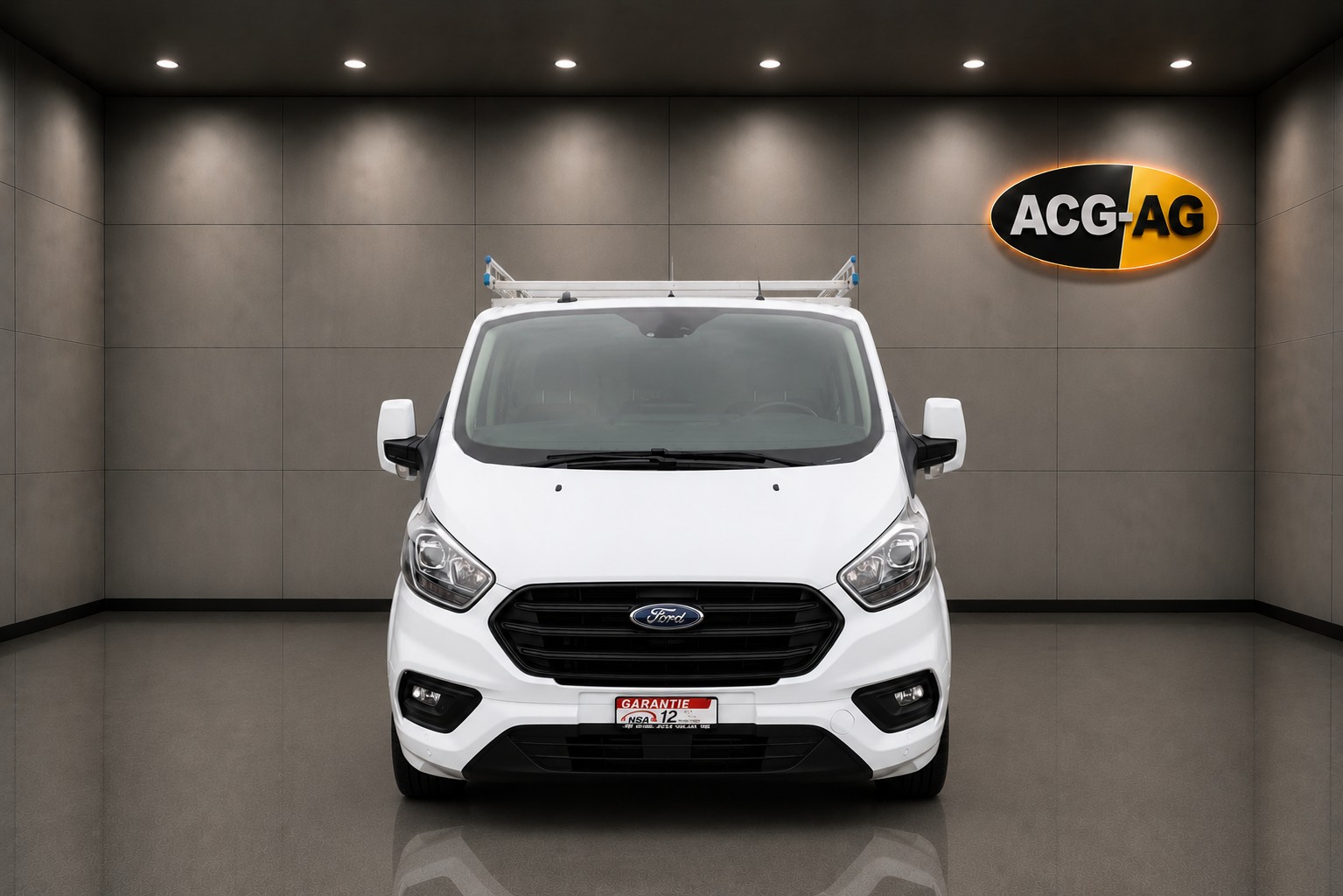 FORD Transit Custom Van 320 L2H1 DK Trend ** 6-Plätzer ** RF-Kamera ** Anh-Kupplung ** Dachtäger ** Heckleiter ** Frisch Ab MFK-image-1