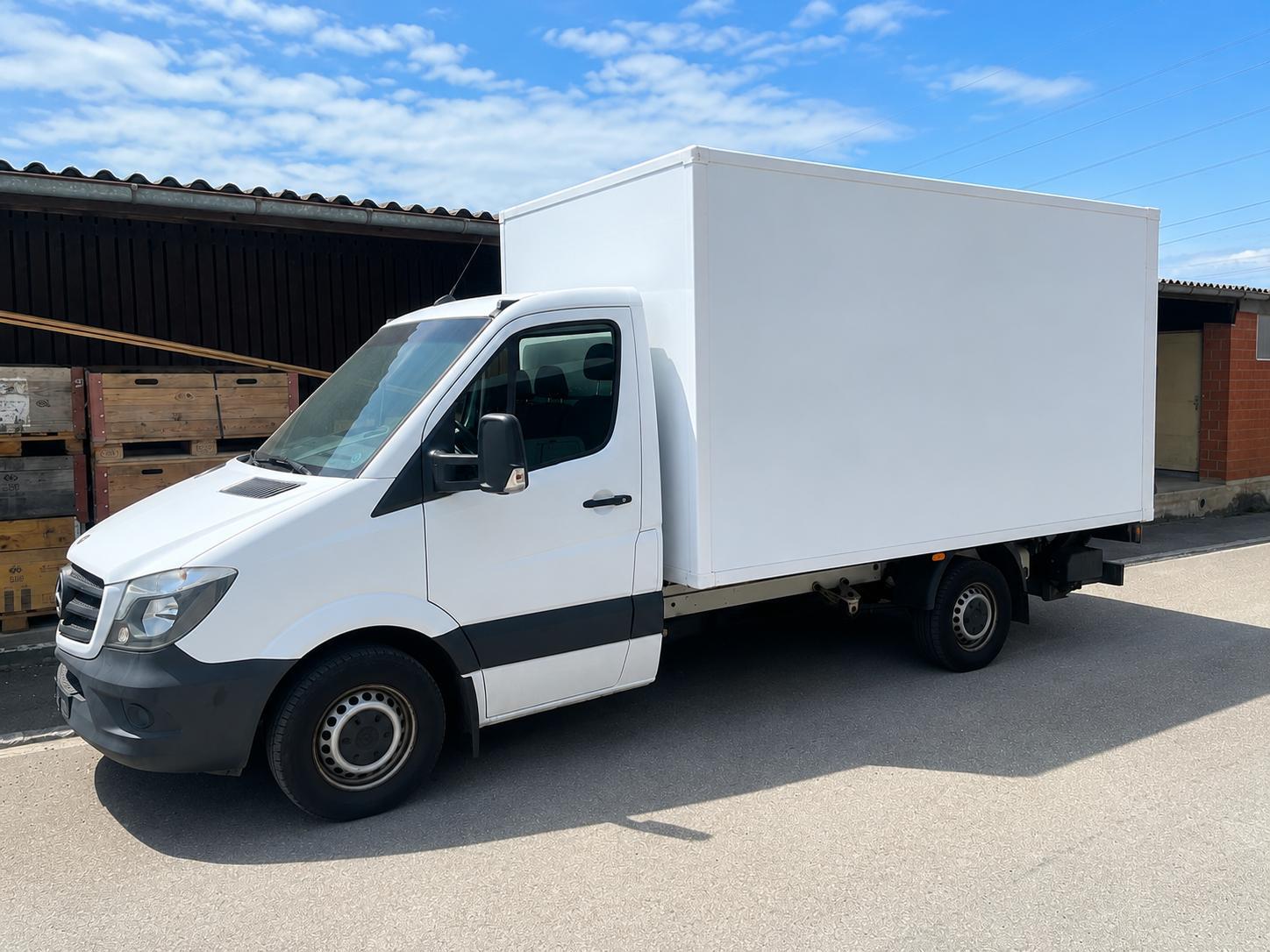 MERCEDES-BENZ Sprinter 313 CDI Koffer mit Hebebühne-image-1