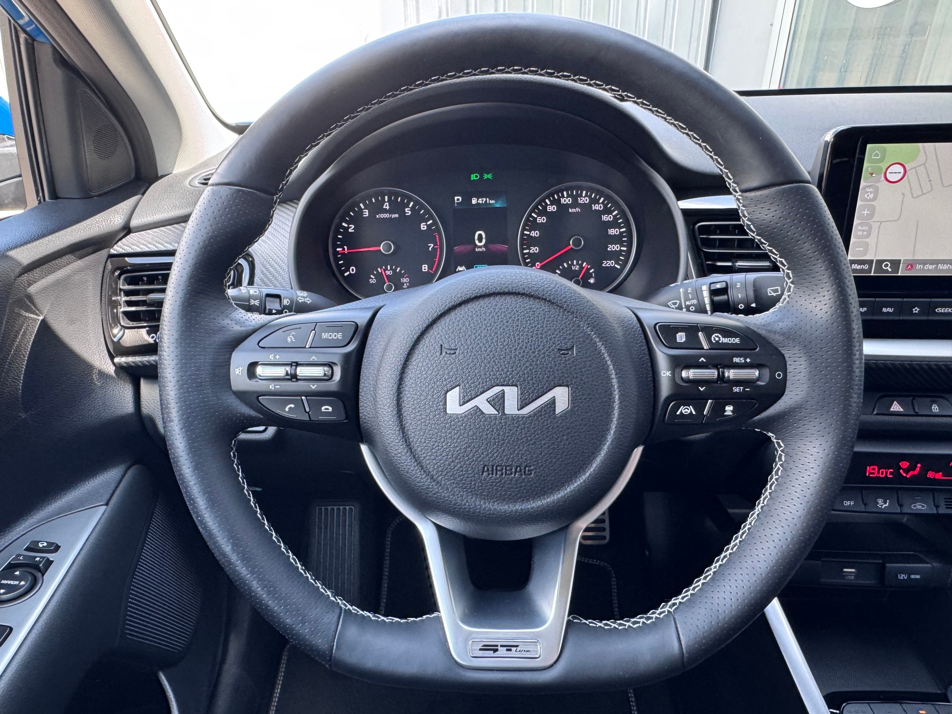 KIA Stonic 1.0 T-GDI MHEV GT-Line+Automat+Navi+Rückfahrkamera+ACC+LED Scheinwerfer+Sitz-/Lenkradheizung+AHK mit 900 kg+Winteräder+-image-12