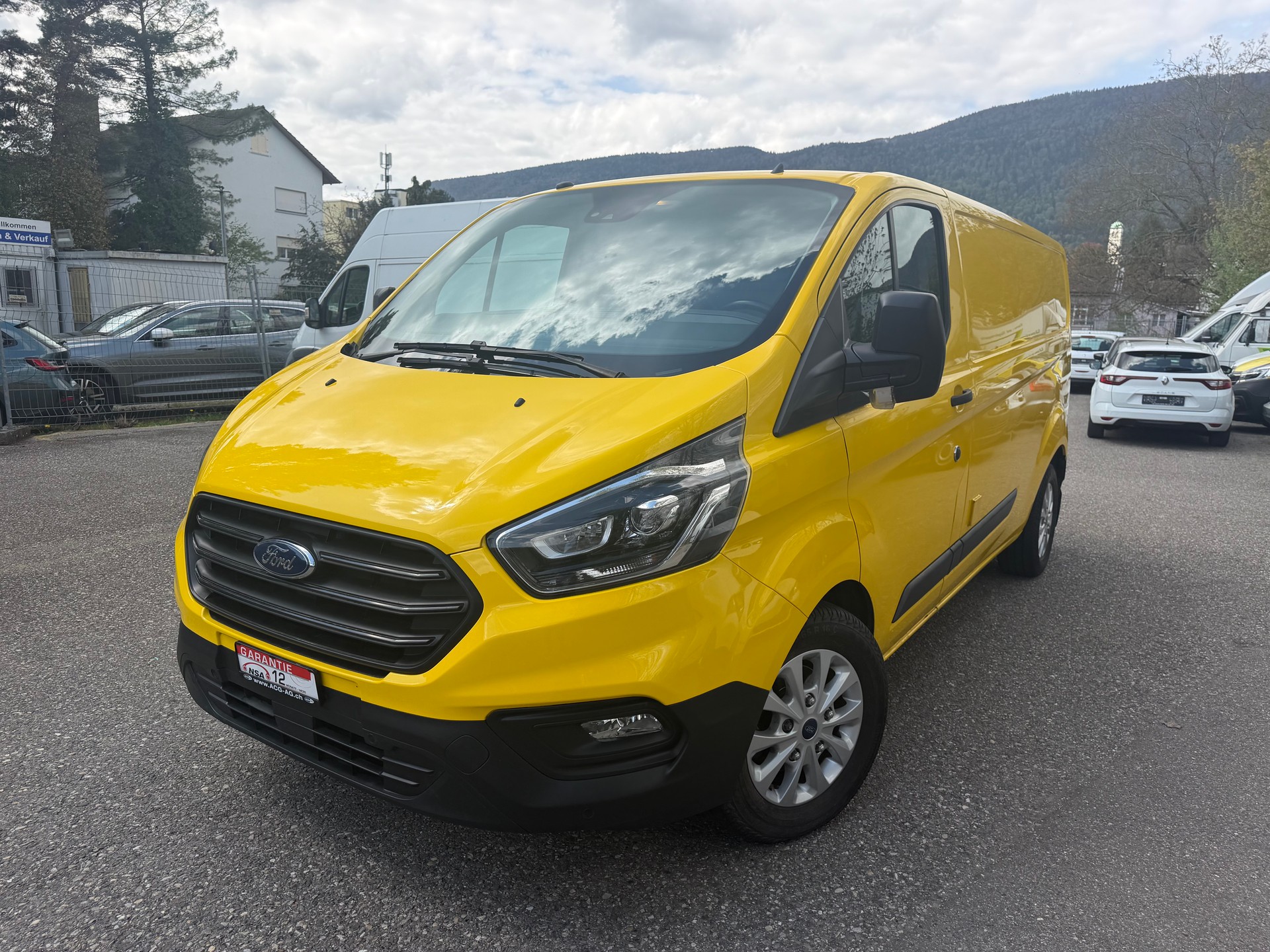 FORD Transit Custom Van 340 L2H1 Trend A * Gr. Navi * Klima * Tempomat * PDC V&H-RF-Kamera * Nutz. L. 1129Kg * Ab MFK-image-0