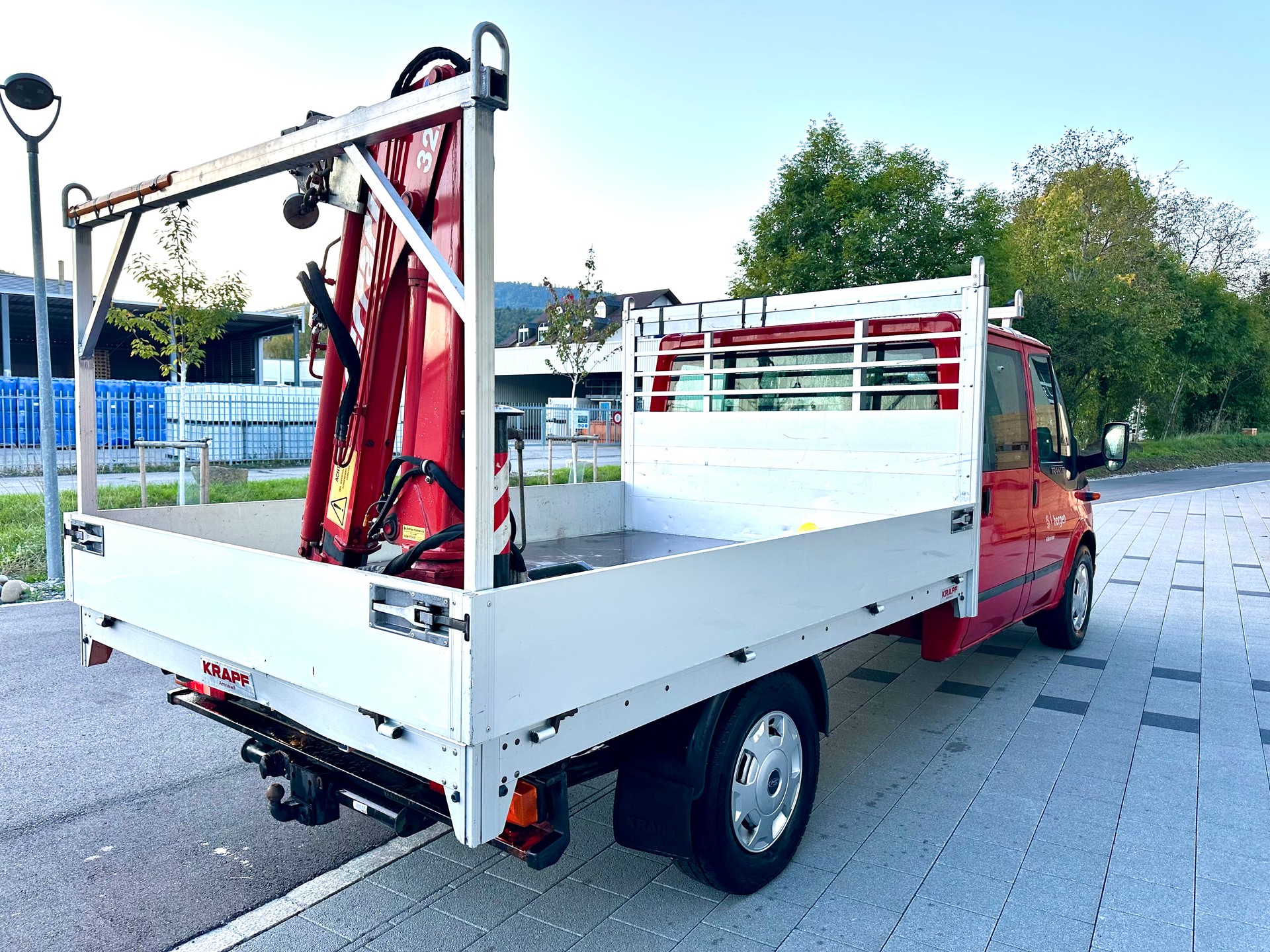 FORD 350 M 4X4 Doppelkabine mit Krane-image-3