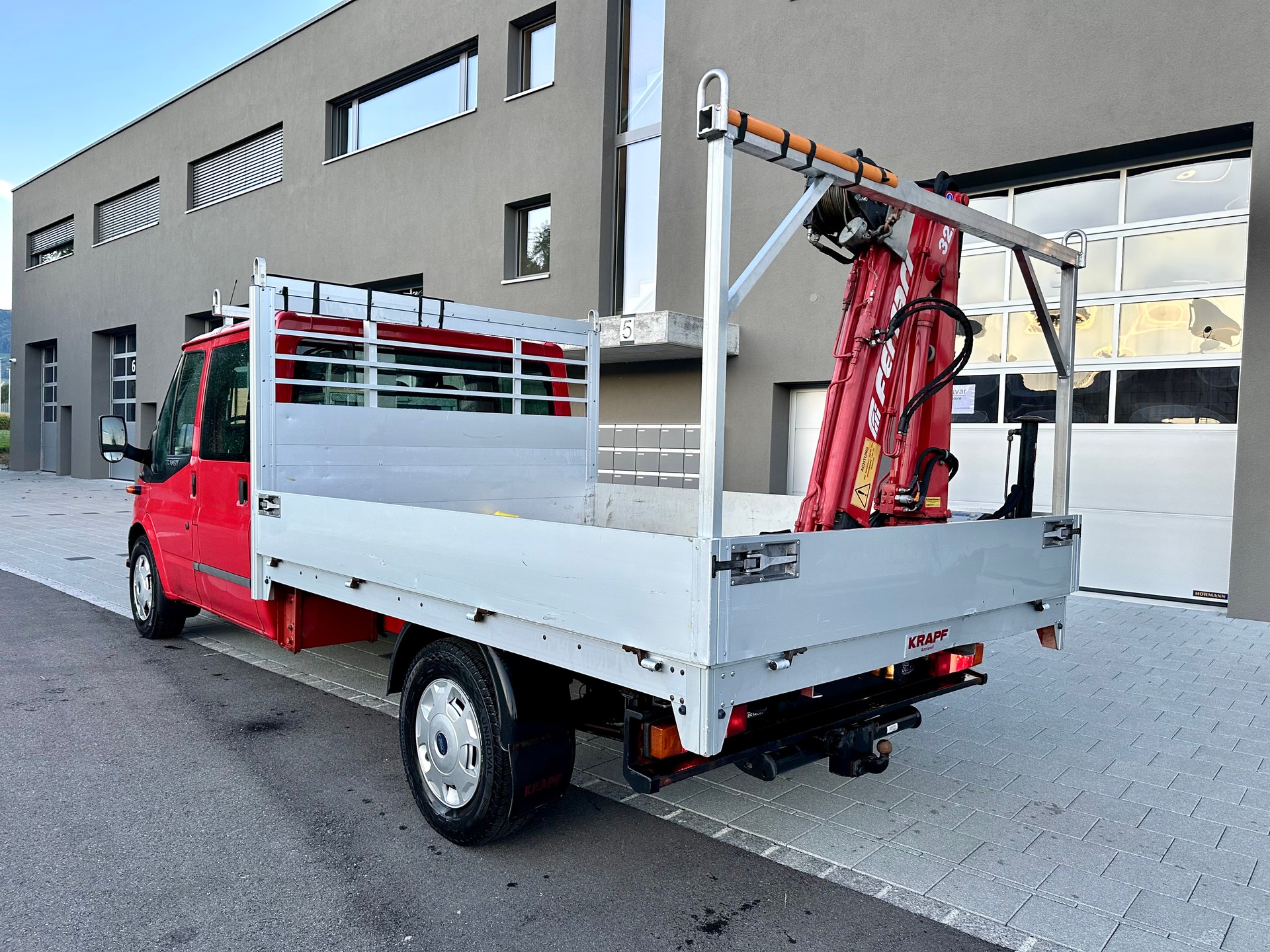 FORD 350 M 4X4 Doppelkabine mit Krane-image-4