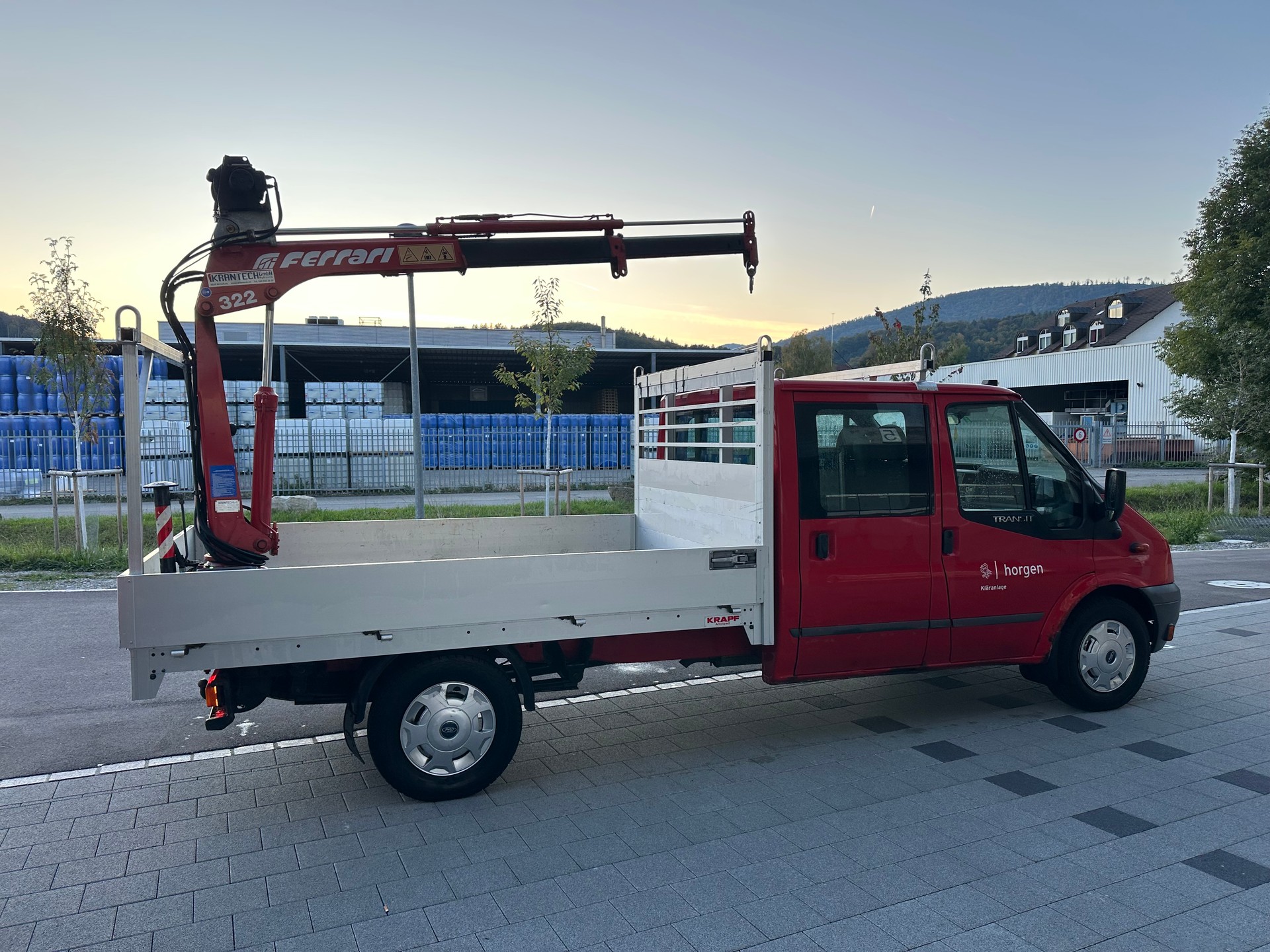 FORD 350 M 4X4 Doppelkabine mit Krane-image-9