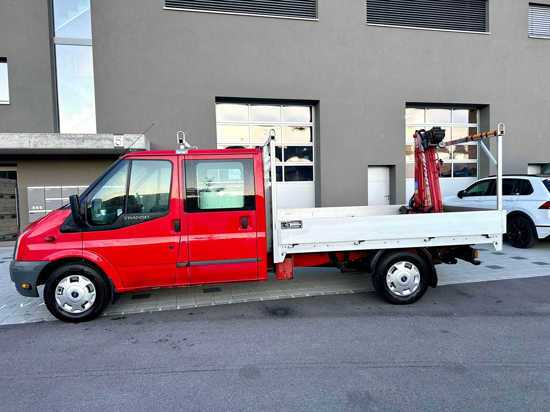 FORD 350 M 4X4 Doppelkabine mit Krane-image-0