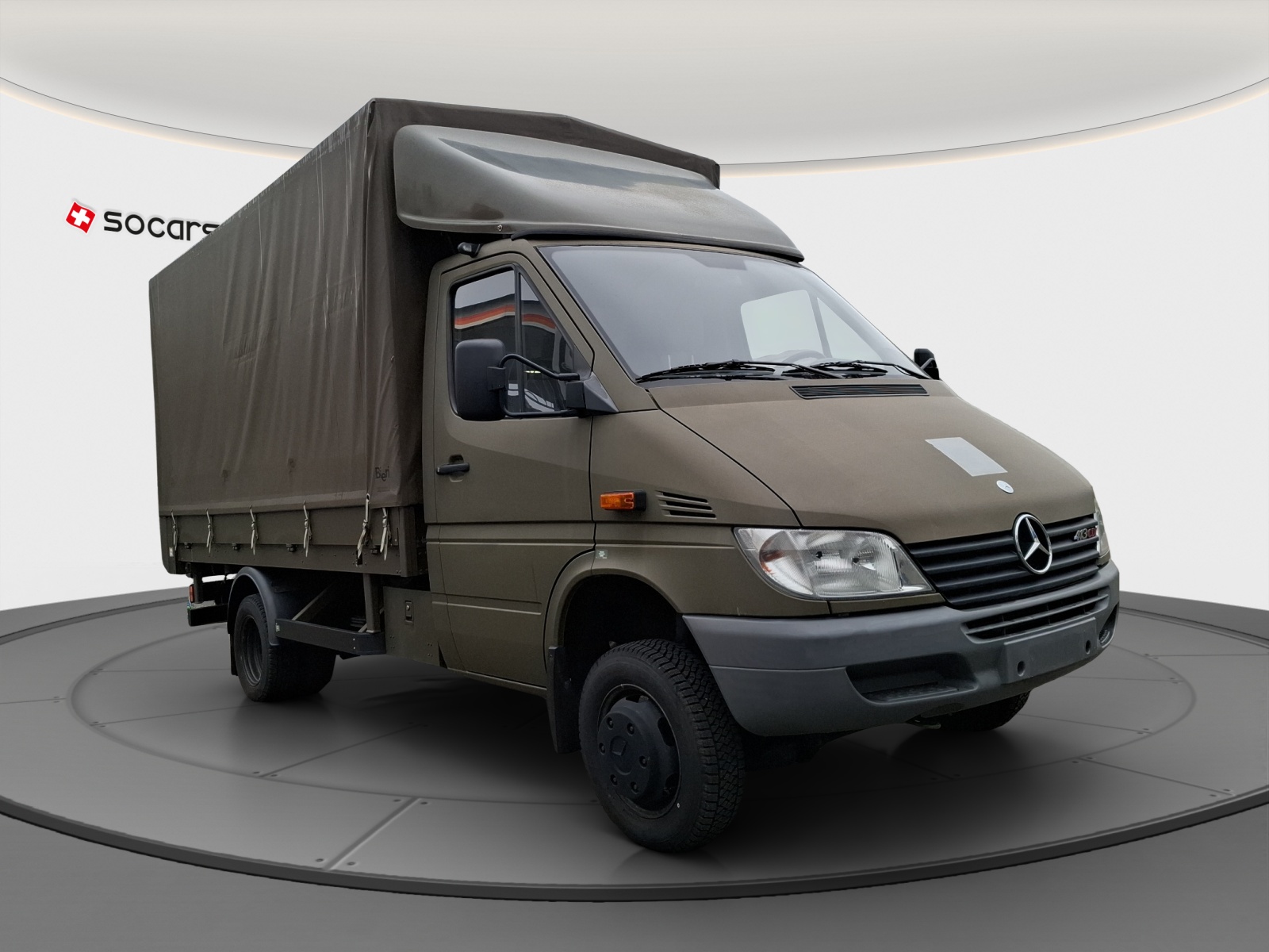 MERCEDES-BENZ Sprinter 413 CDI Duo 4X4 // Hebebühne // Gesamtgewicht 3500 KG // Sehr gepflegt-image-2