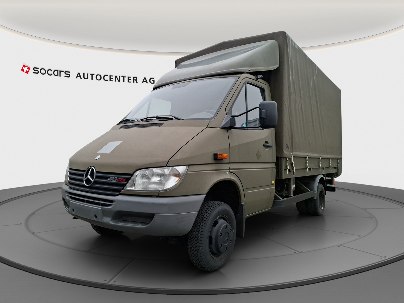 MERCEDES-BENZ Sprinter 413 CDI Duo 4X4 // Hebebühne // Gesamtgewicht 3500 KG // Sehr gepflegt