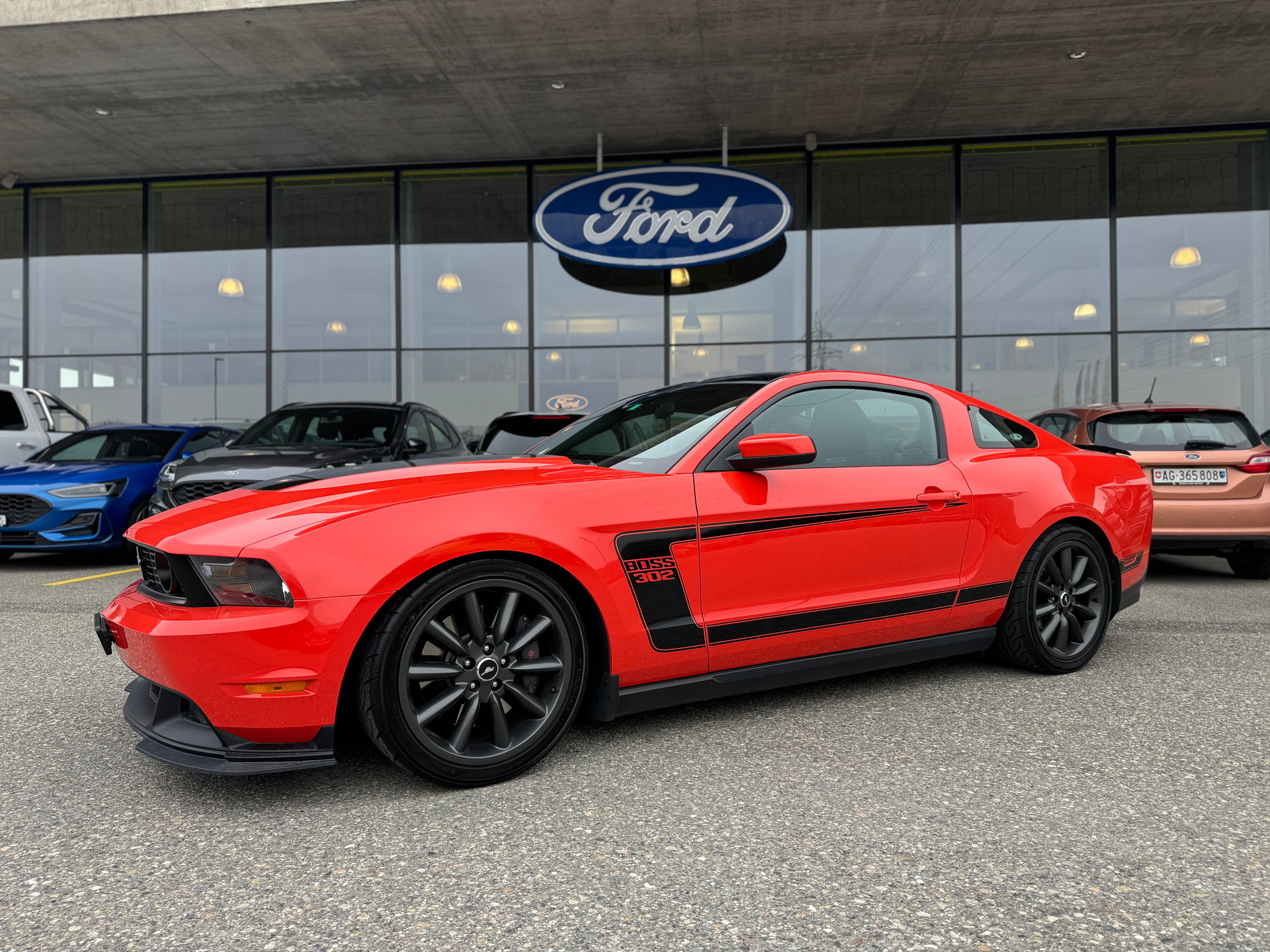 FORD Mustang BOSS 302 5.0L V8 455PS ORANGE #2076 RECARO KW Gewindefahrwerk-image-4