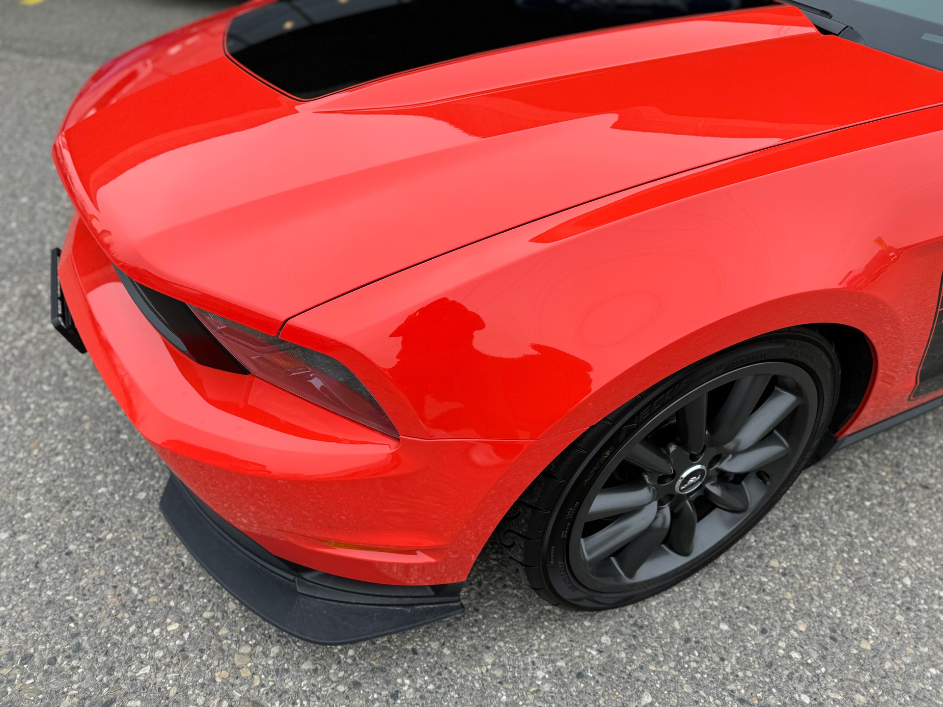 FORD Mustang BOSS 302 5.0L V8 455PS ORANGE #2076 RECARO KW Gewindefahrwerk-image-9