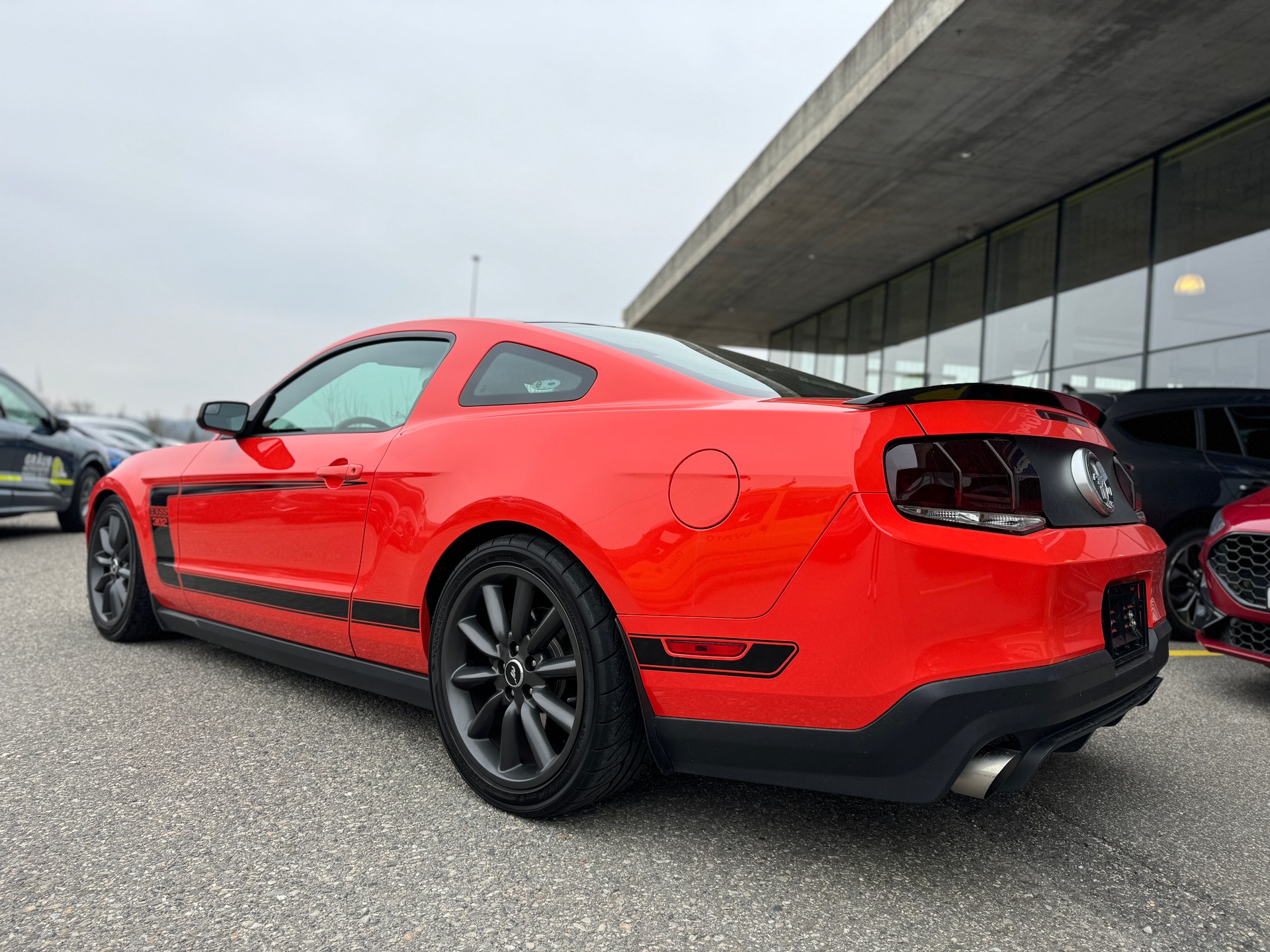 FORD Mustang BOSS 302 5.0L V8 455PS ORANGE #2076 RECARO KW Gewindefahrwerk-image-6
