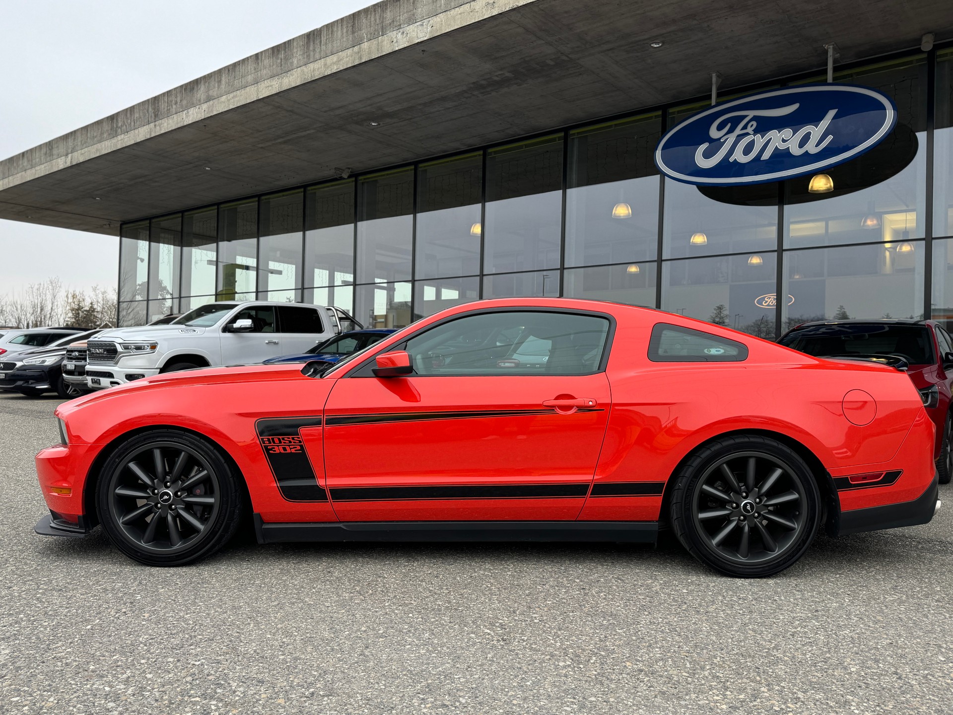 FORD Mustang BOSS 302 5.0L V8 455PS ORANGE #2076 RECARO KW Gewindefahrwerk-image-5