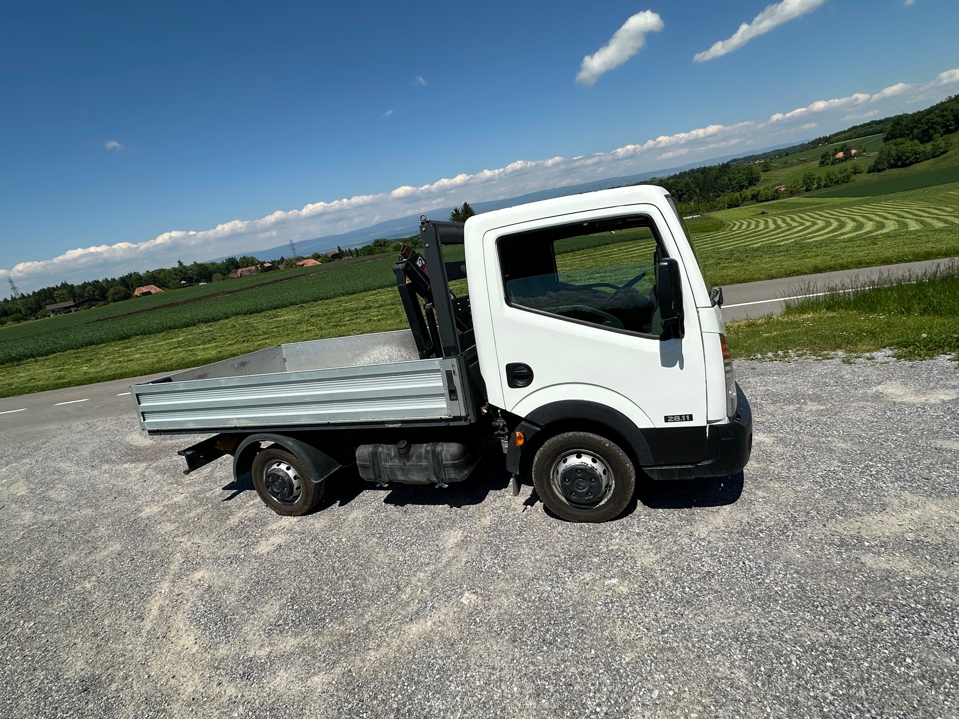 NISSAN Cabstar Comfort 28.11 mit HIAB Kran-image-2
