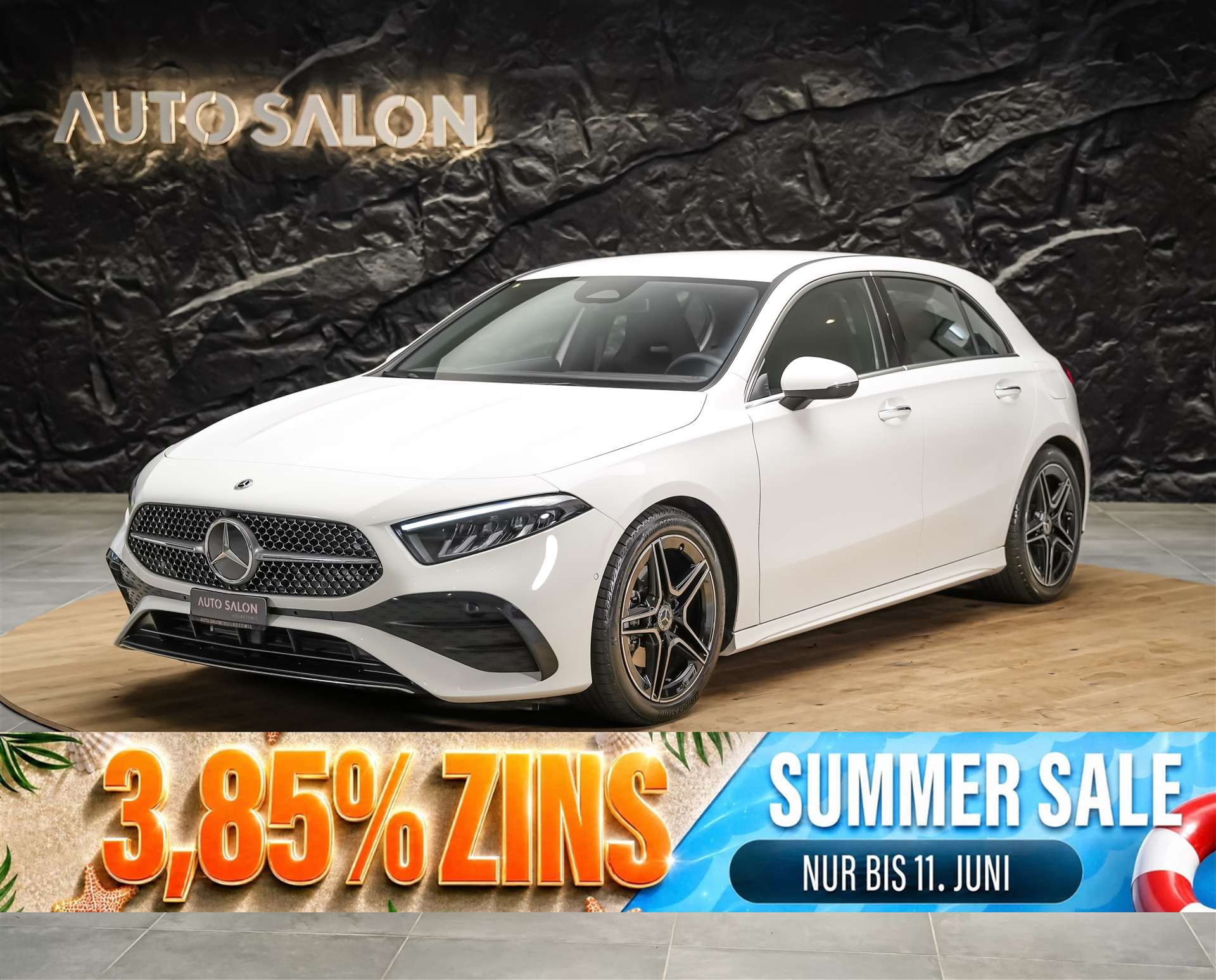 MERCEDES-BENZ A 200 d AMG Line 8G-DCT *Facelift*Lenkradheizung*Kamera*-image-0