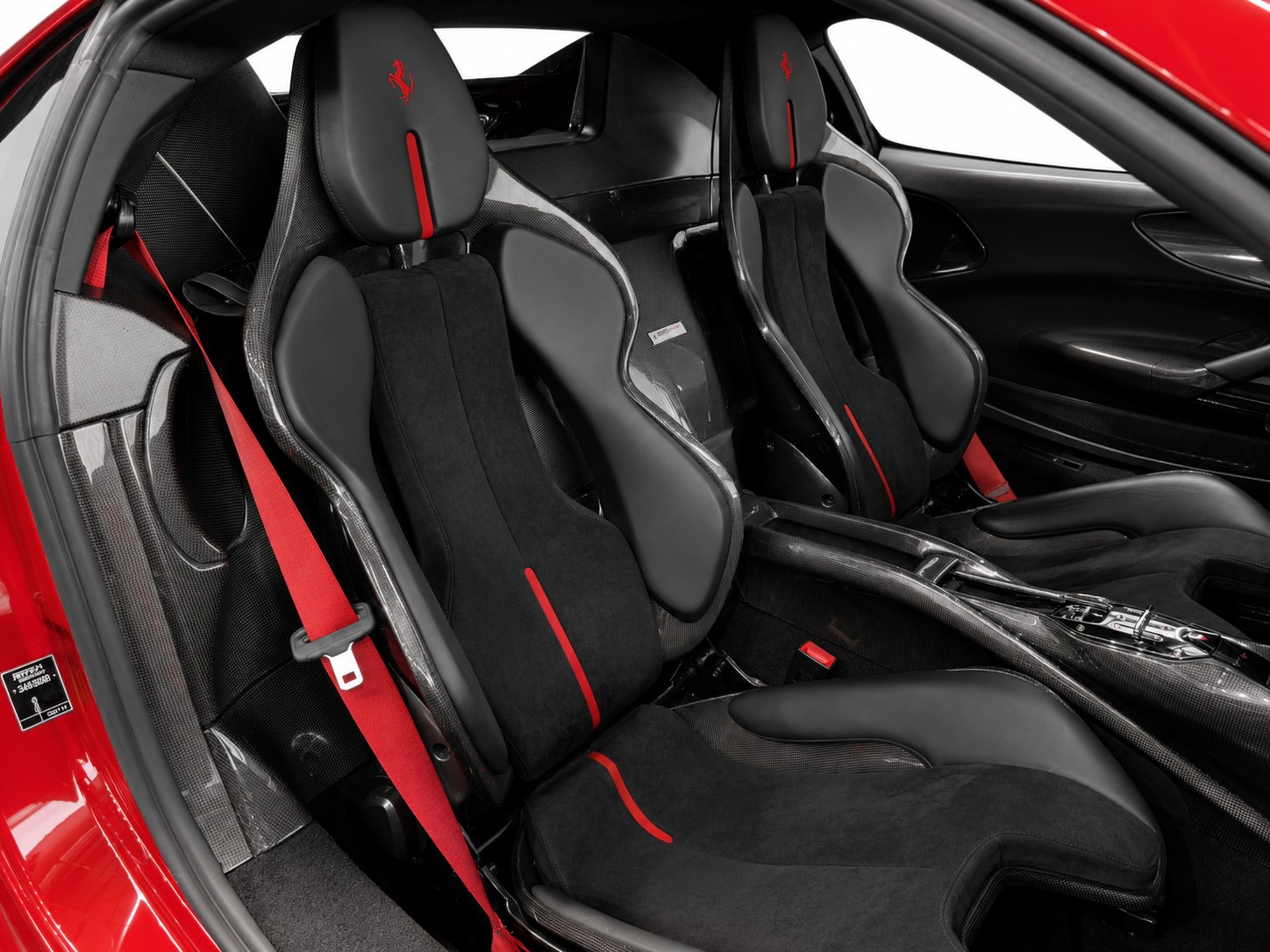 FERRARI SF90 Stradale * Assetto Fiorano * Full Carbon Interieur & Exterieur * CH-Fahrzeug * Colore Rosso F1 *-image-13