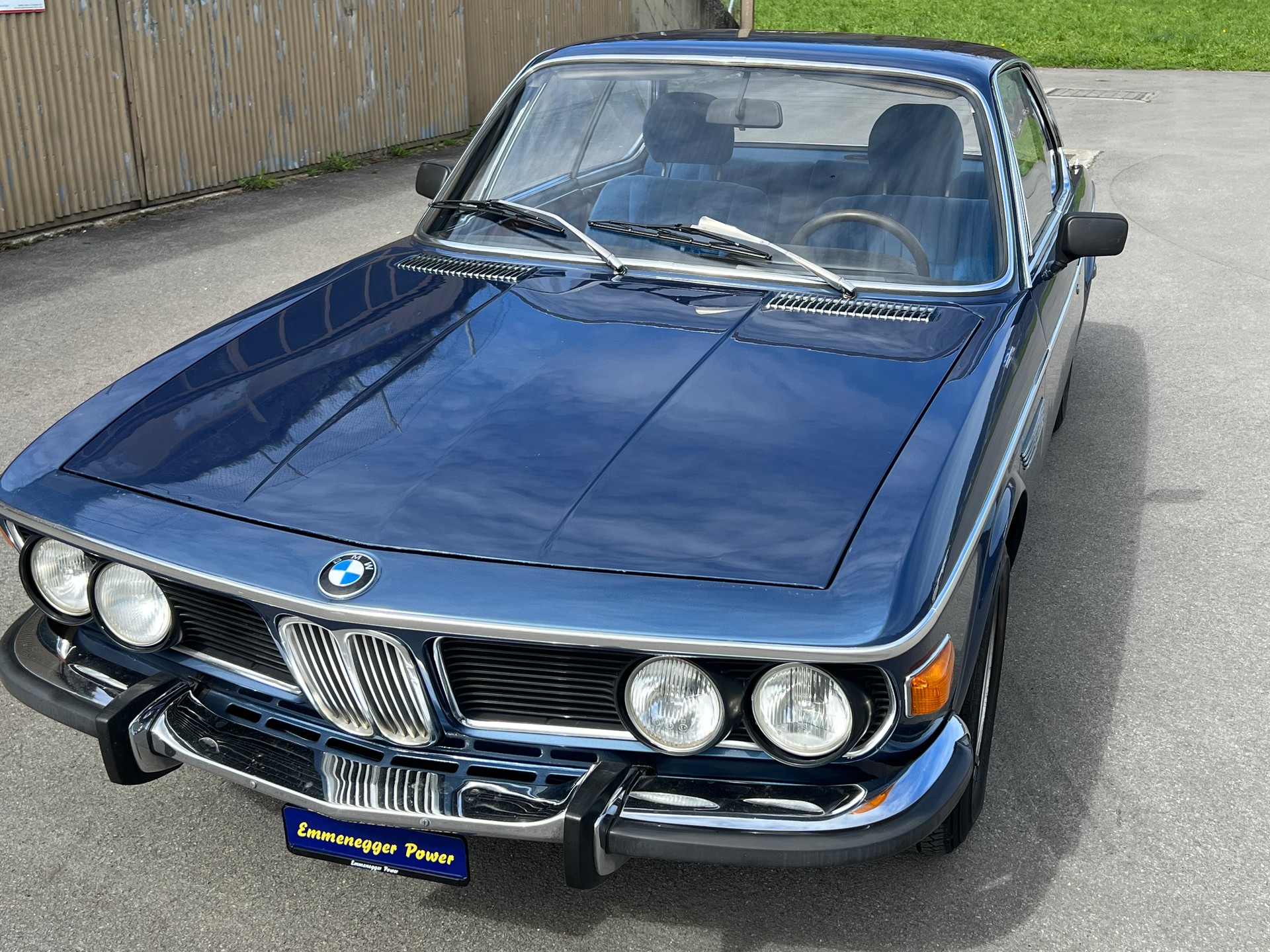 BMW BMW 2.8L CS / 1969 blau E9 Coupé-image-0