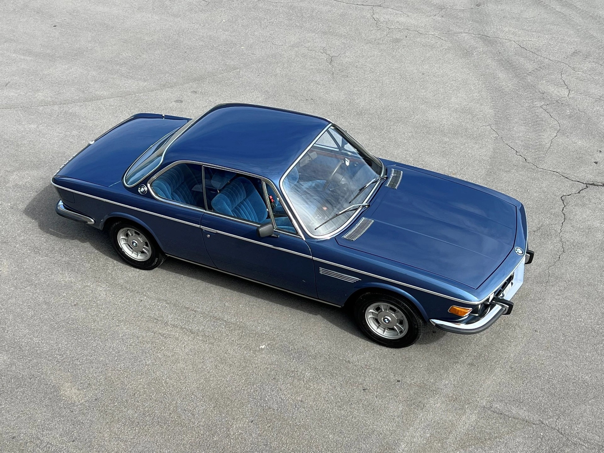 BMW BMW 2.8L CS / 1969 blau E9 Coupé-image-4