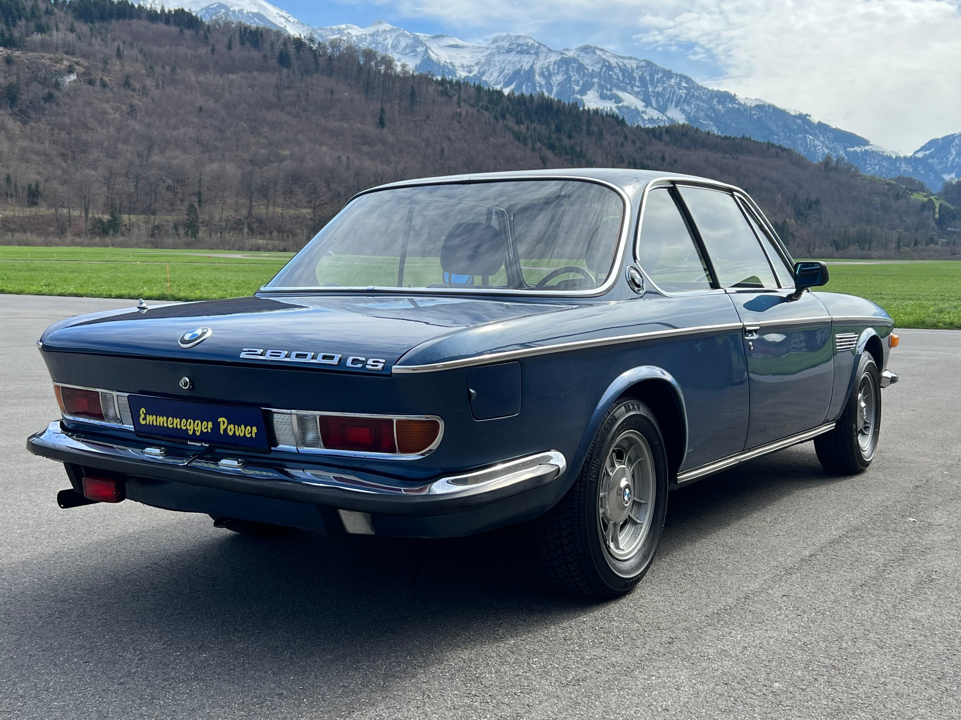 BMW BMW 2.8L CS / 1969 blau E9 Coupé-image-6
