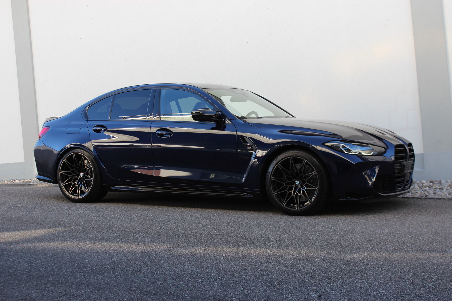 BMW M3 Competition M xDrive Individual Tansanitblau Metallic 🎉1.88%-LEASINGAKTION🎉-image-4