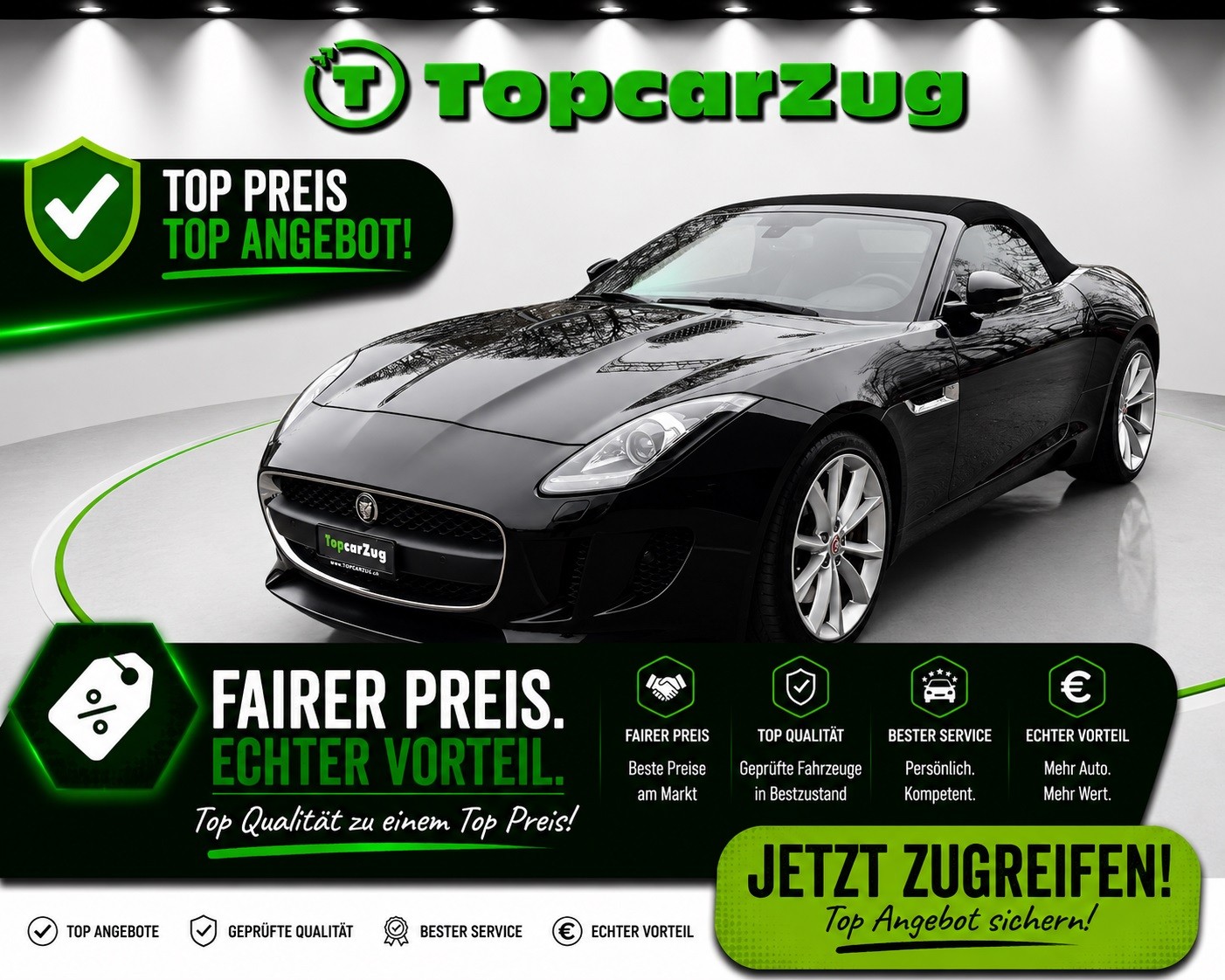 JAGUAR F-Type Convertible 3.0 V6 S/C-image-0