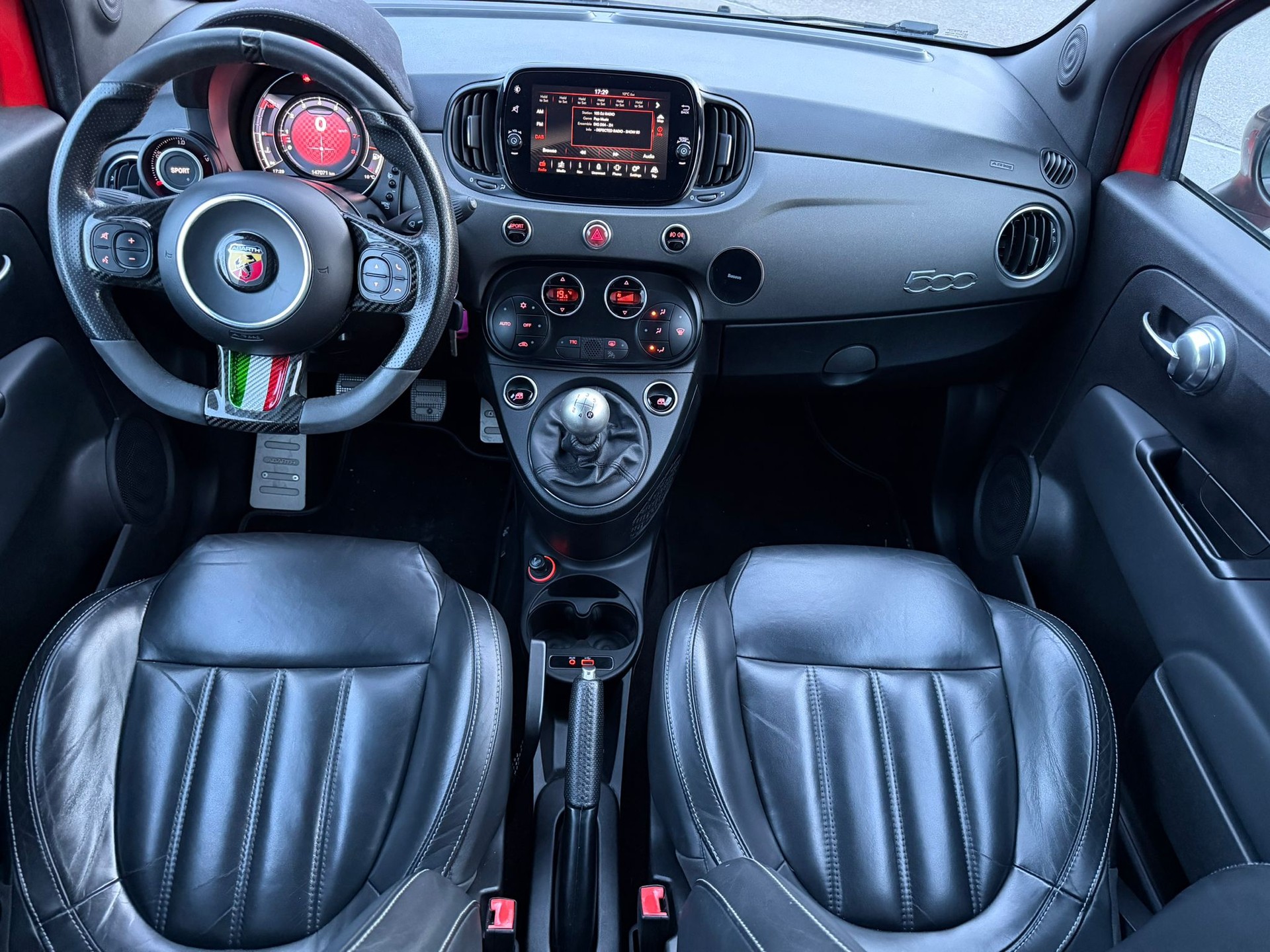 FIAT 595 1.4 16V Turbo Abarth Competition Red&Black Edition-image-5