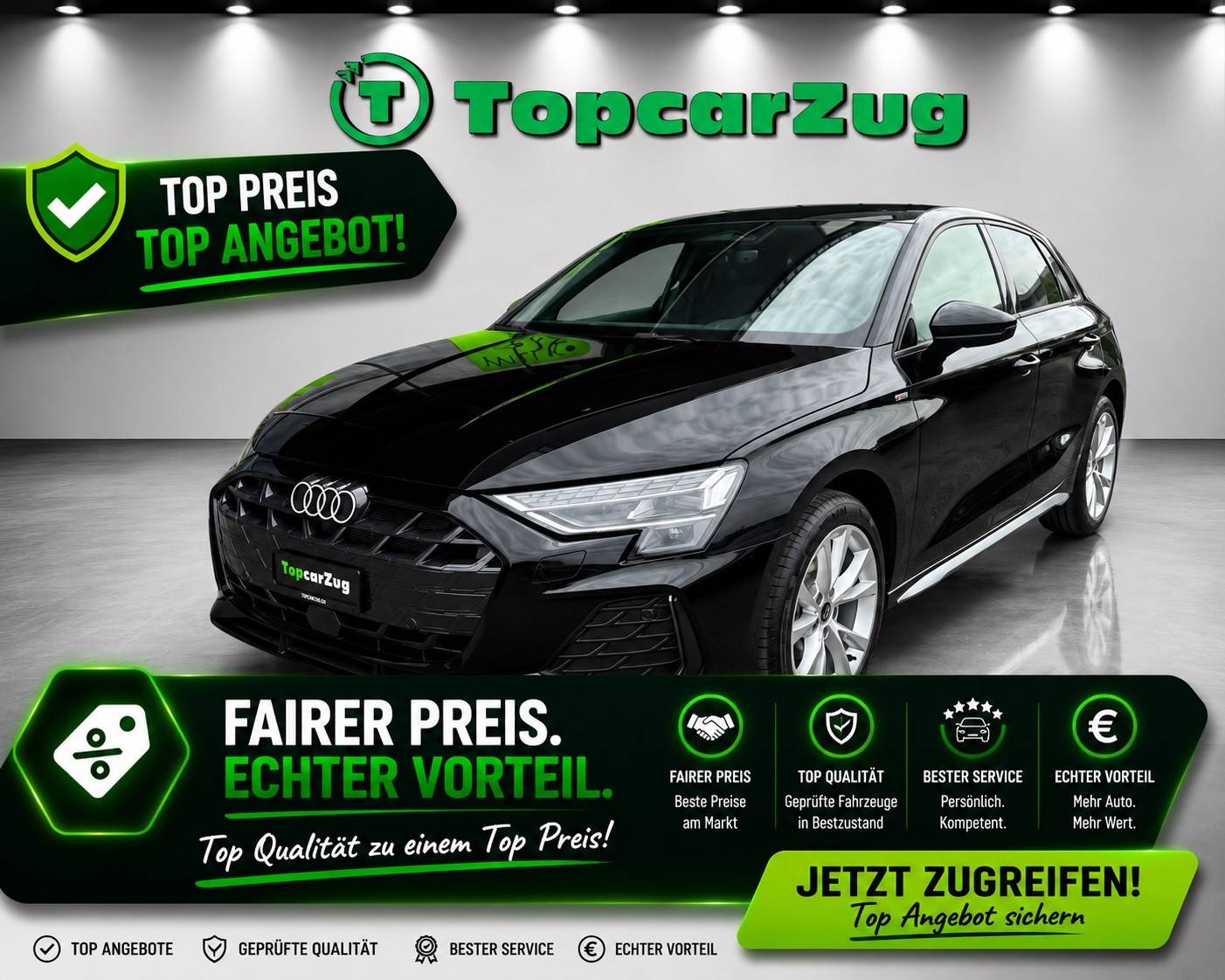 AUDI A3 Sportback TFSI 110 kW S line S tronic