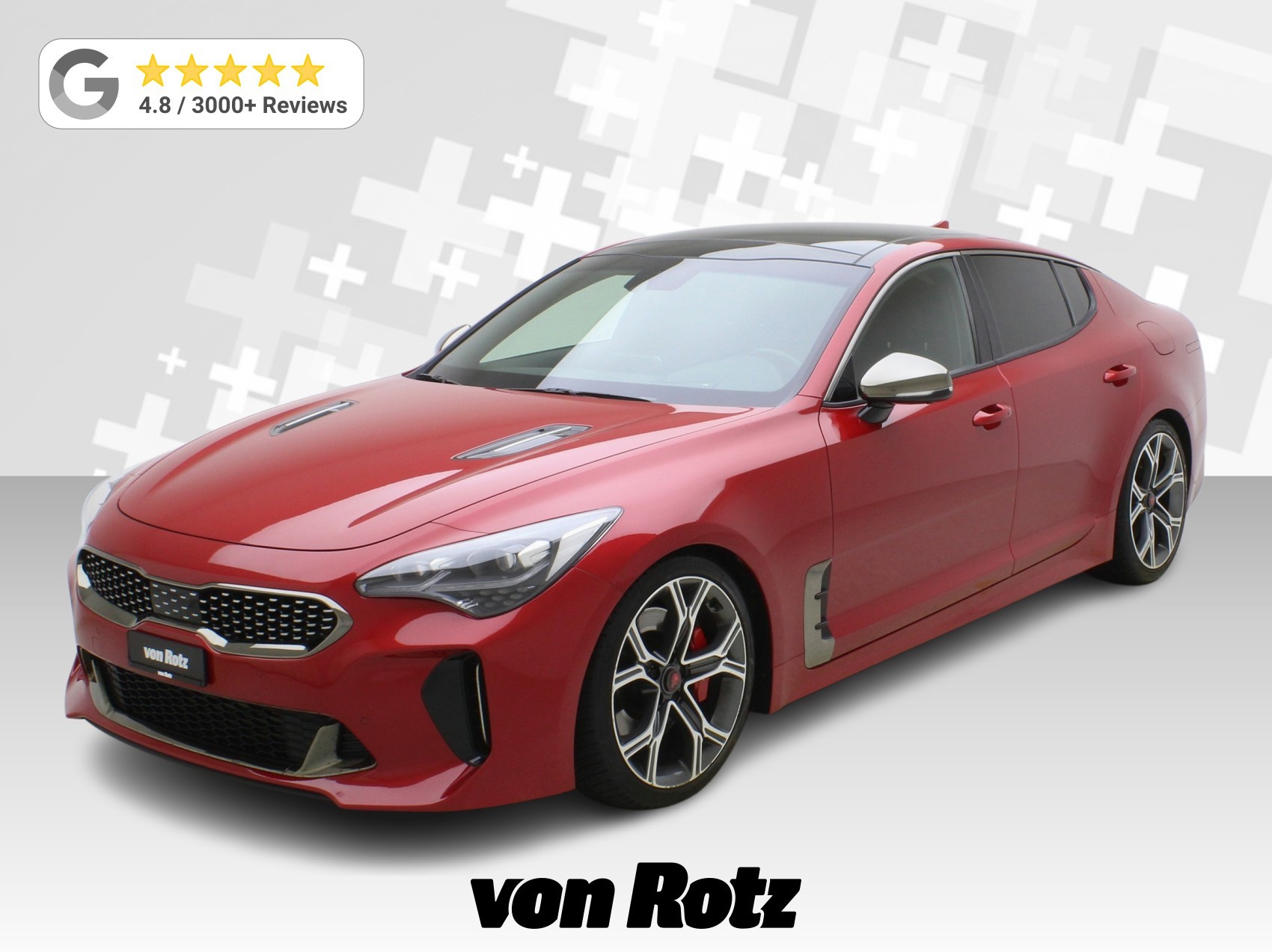 KIA Stinger GT 3.3 T-GDi 4WD **KW Gewindefahrwerk**