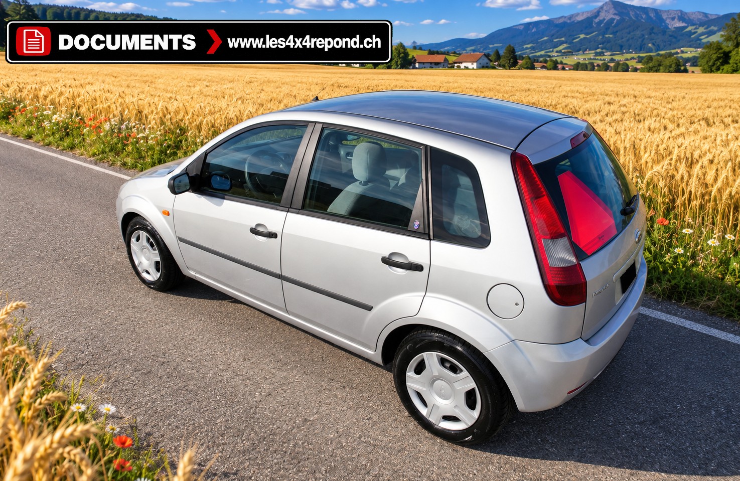FORD Fiesta 1.4 limitée 30km/h Vert-image-11