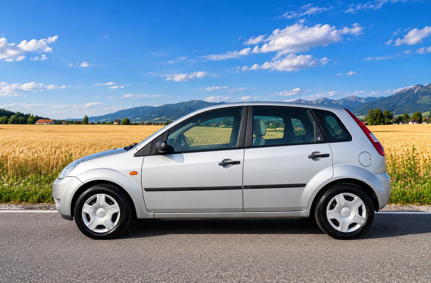 FORD Fiesta 1.4 limitée 30km/h Vert-image-9