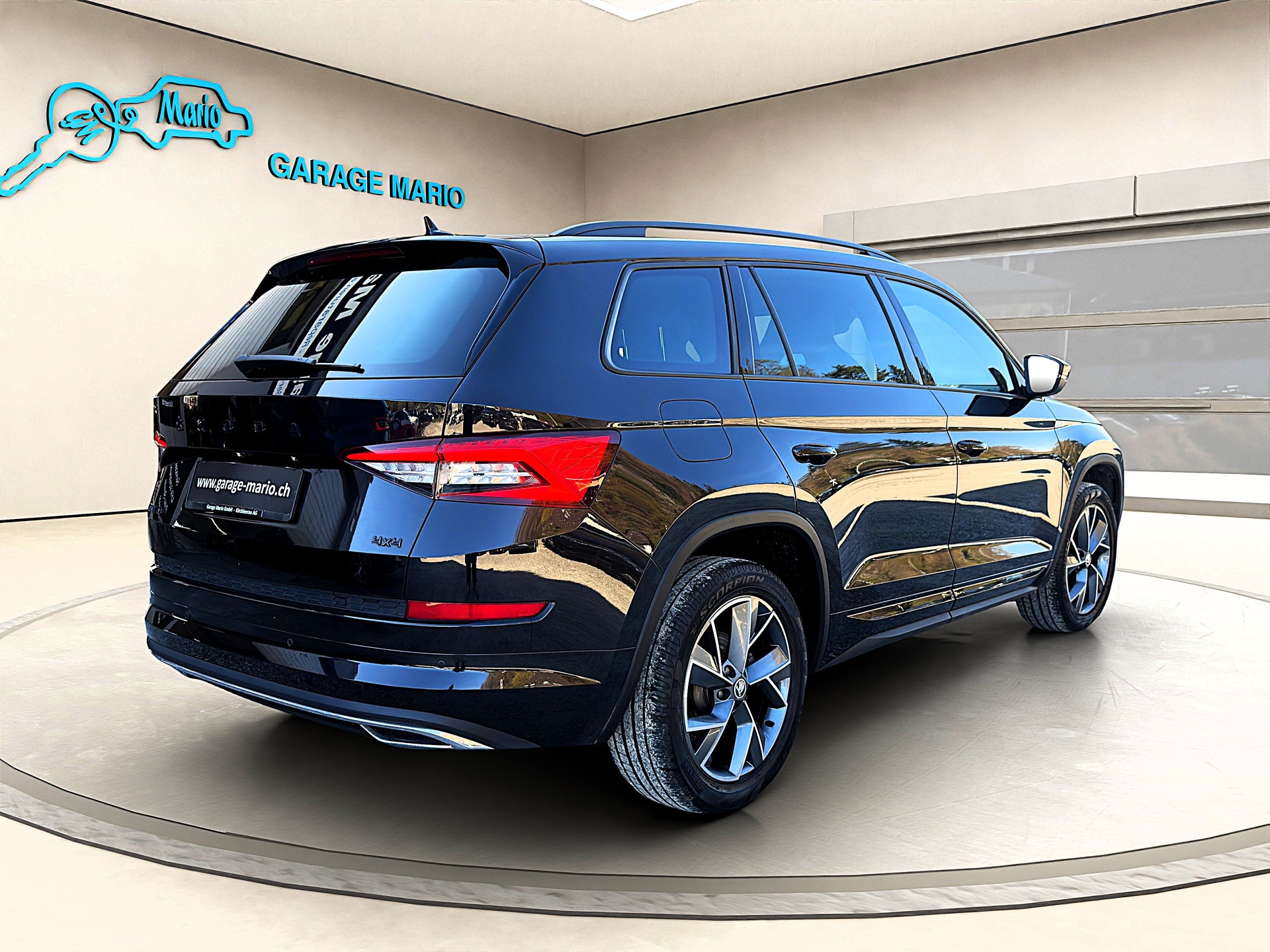 SKODA Kodiaq 2.0 TDI CR ✅7 Sitze & SportLine✅ 4x4 DSG *-image-4