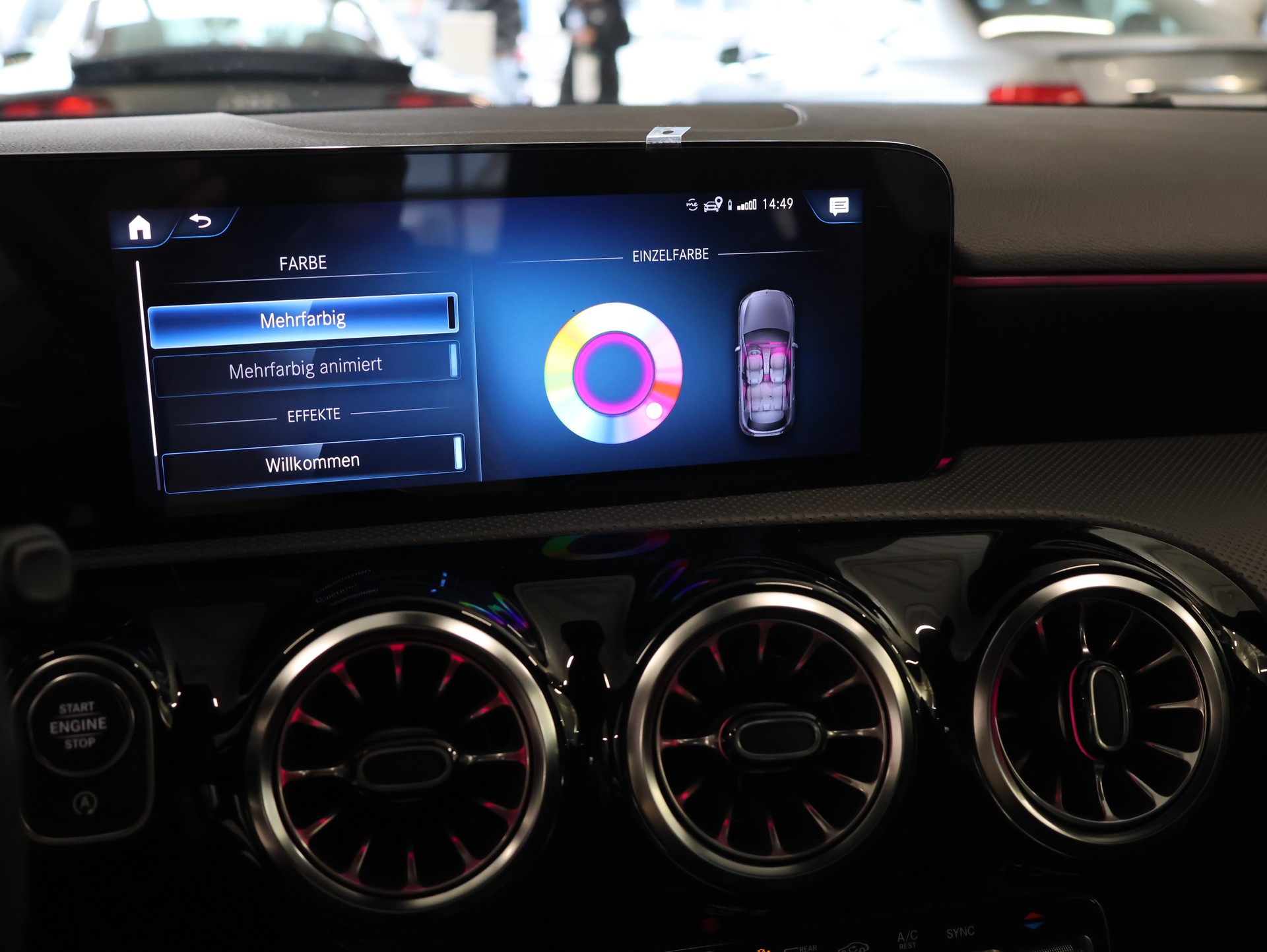 MERCEDES-BENZ A 180 d AMG Line 8G-DCT *MultiColor * Rückfahrkamera* Command Touch*-image-11