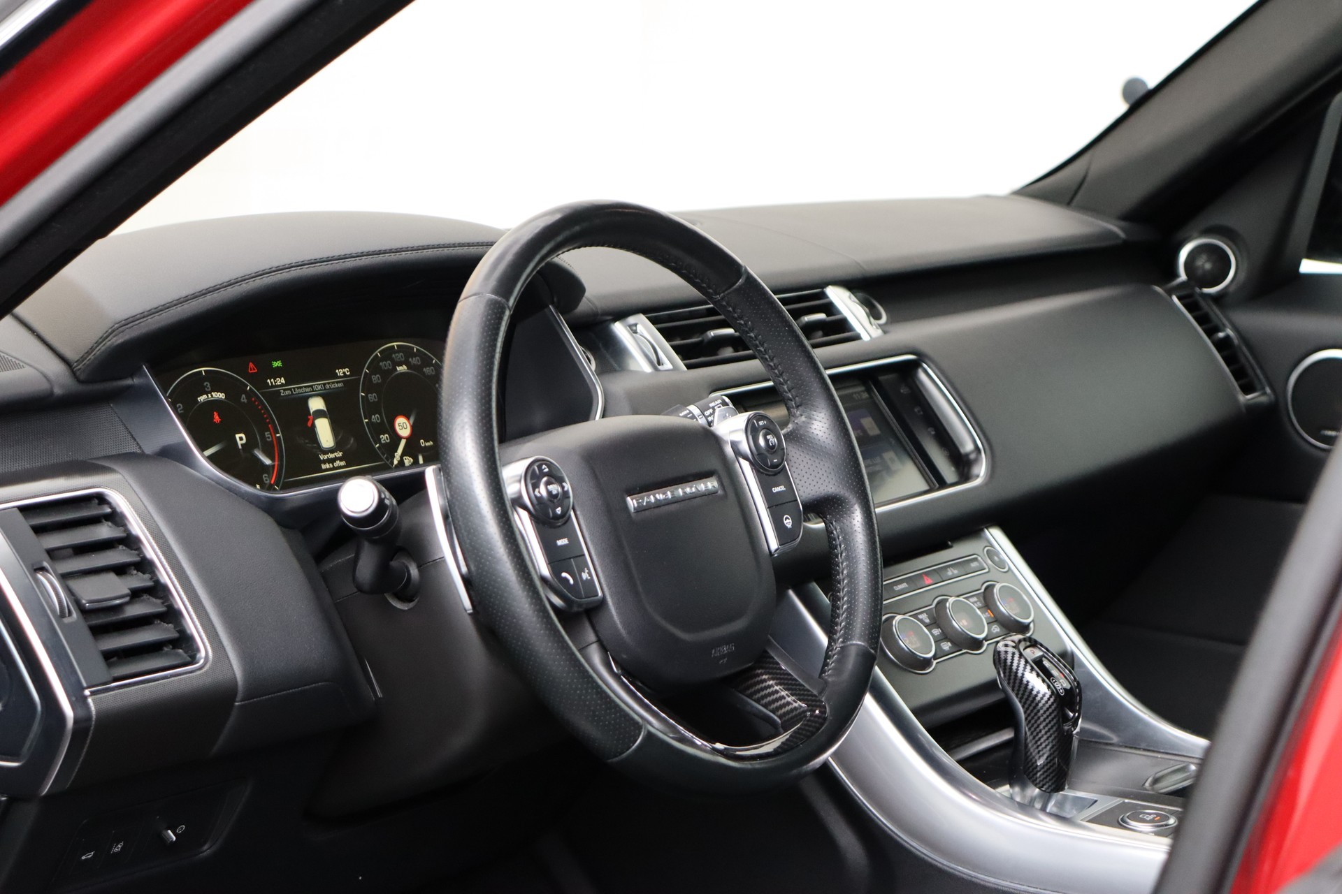 LAND ROVER RANGE ROVER SPORT 4.4 SDV8 AUTOBIOGRAPHY DYNAMIC A ** SVR UMBAU ** CUSTOM FELGEN ** MATTSCHWARZ **-image-12